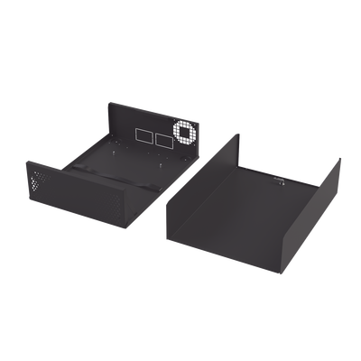Gabinete Metálico para DVR/NVR con Chapa y llave. 