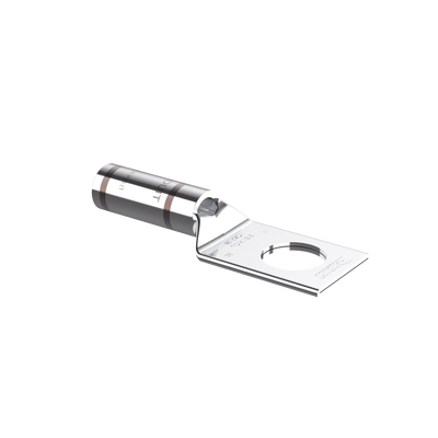 Zapatas de compresión LCA2-38-Q, para cal. 2 Awg, Barreno para tornillo prisionero de 3/8, 1 Pz