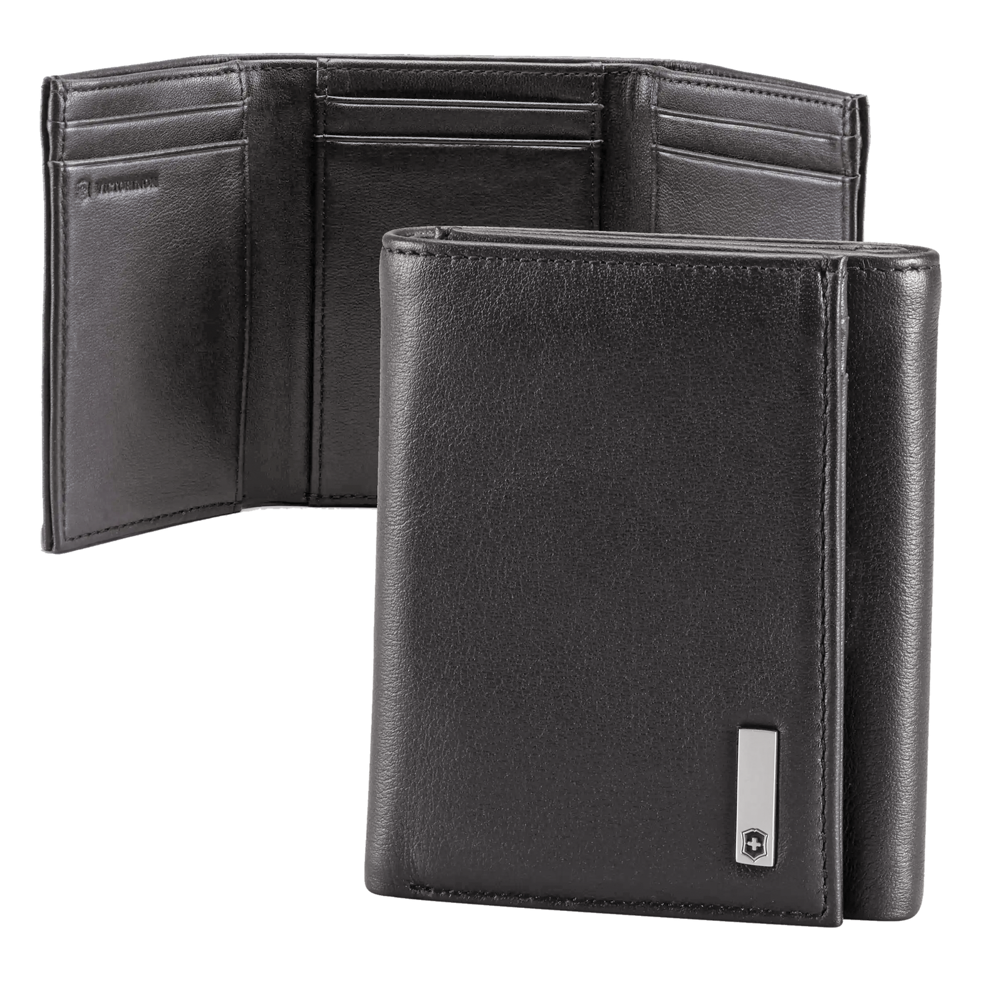 Cartera de Piel / Triple Pliegue / 6 Tarjetas / Divisor de Billetes / 9x10x3 cm / 0.1 kg — VICTORINOX · SKU 3016-3501