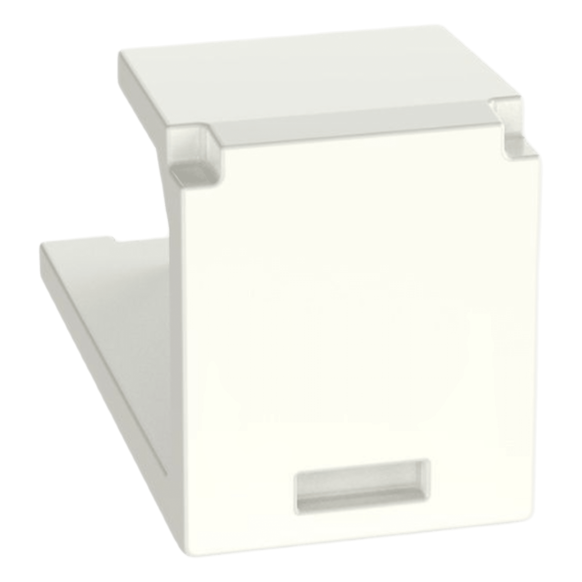 Módulo de Tapa Ciega / Mini-Com / Blanco Mate / 1 Espacio / Compatible RoHS — PANDUIT · SKU CMBIW-X