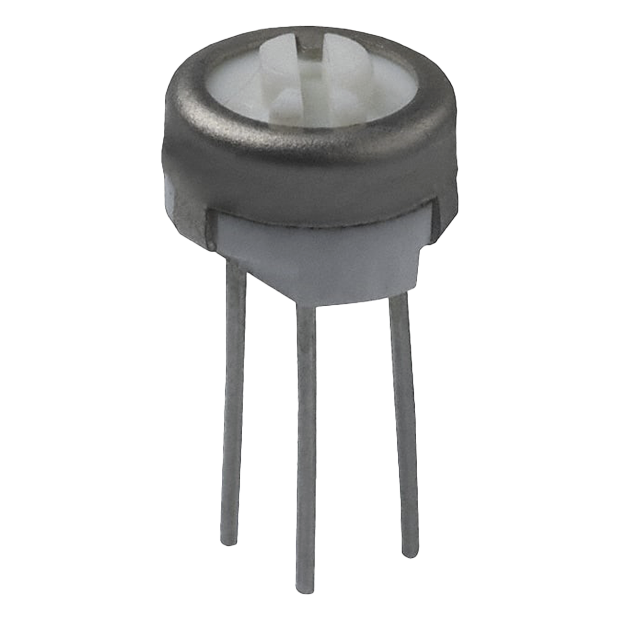 Potenciómetro Cermet Trimer / 200 kΩ / 1 Vuelta / 0.5 W / 0.250" Diámetro / Terminales PCB / -55°C a +150°C — SYSCOM · SKU 3329H-204-ND