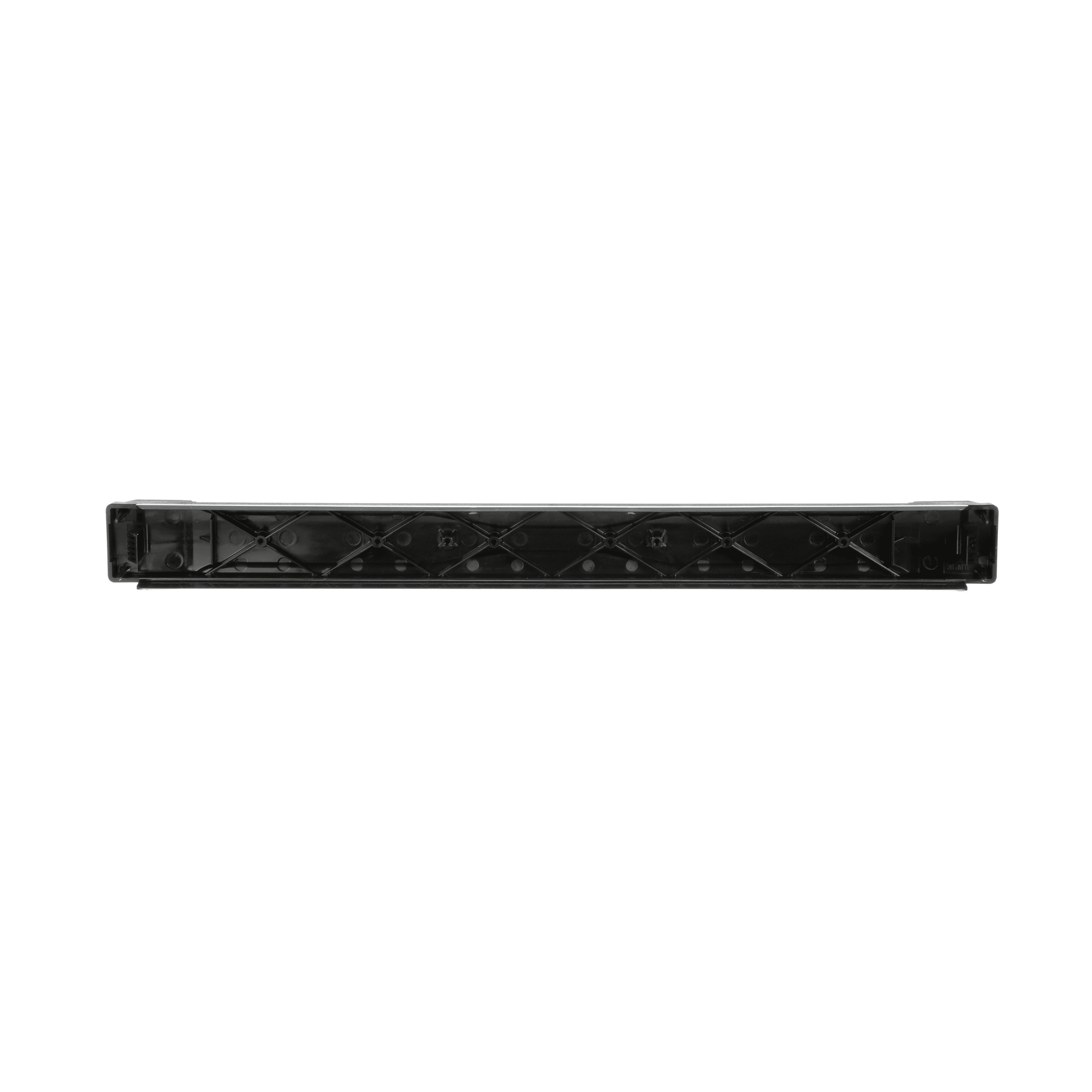 Tapa Ciega Estándar de 19in, Compatible con Racks con Rieles de Orificio Roscado, Instalación sin Herramienta, Plano, 1 UR, Color Negro
