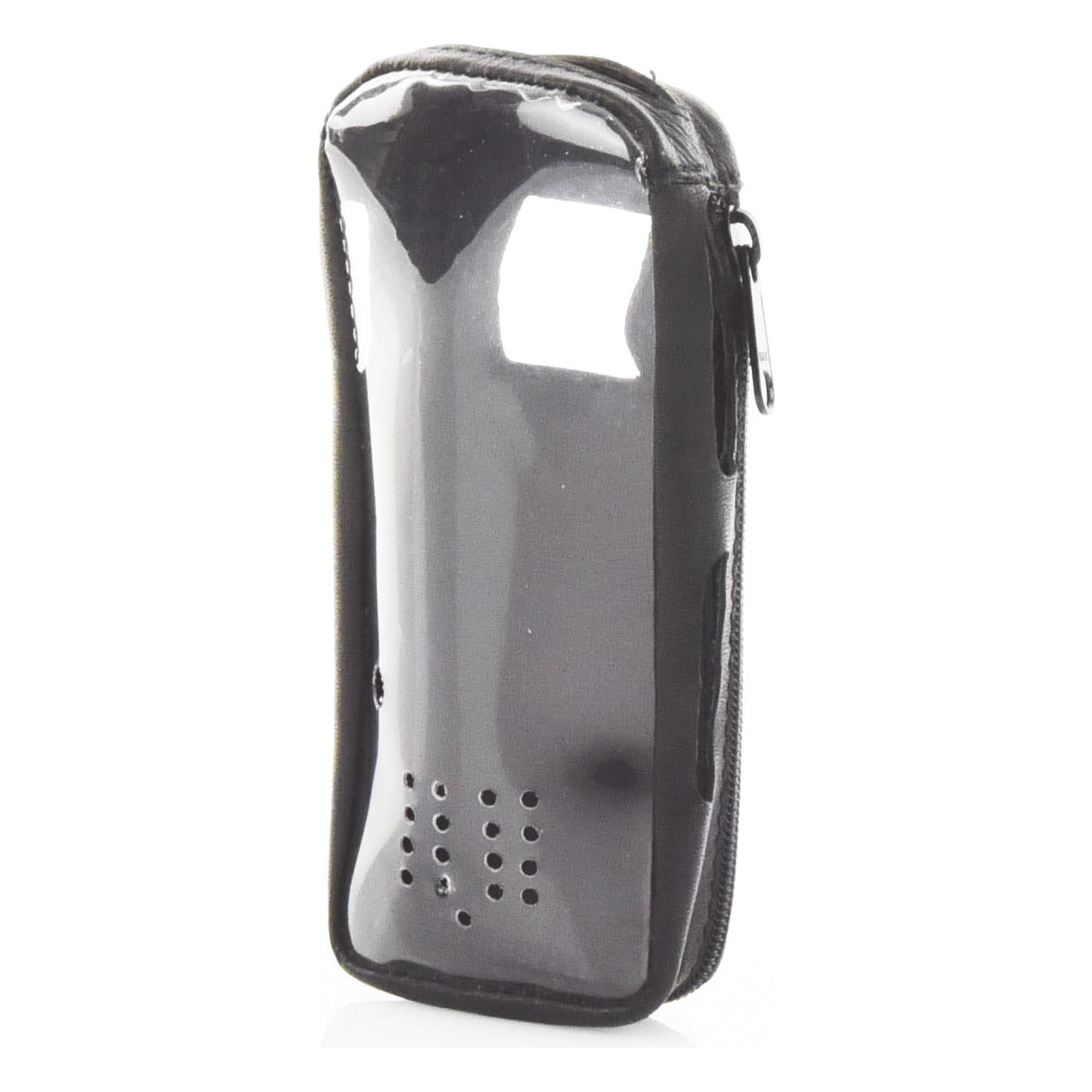 Funda de Piel Reforzada / Frente Transparente / Serie Satelital IC-SAT100 / Protección Integral