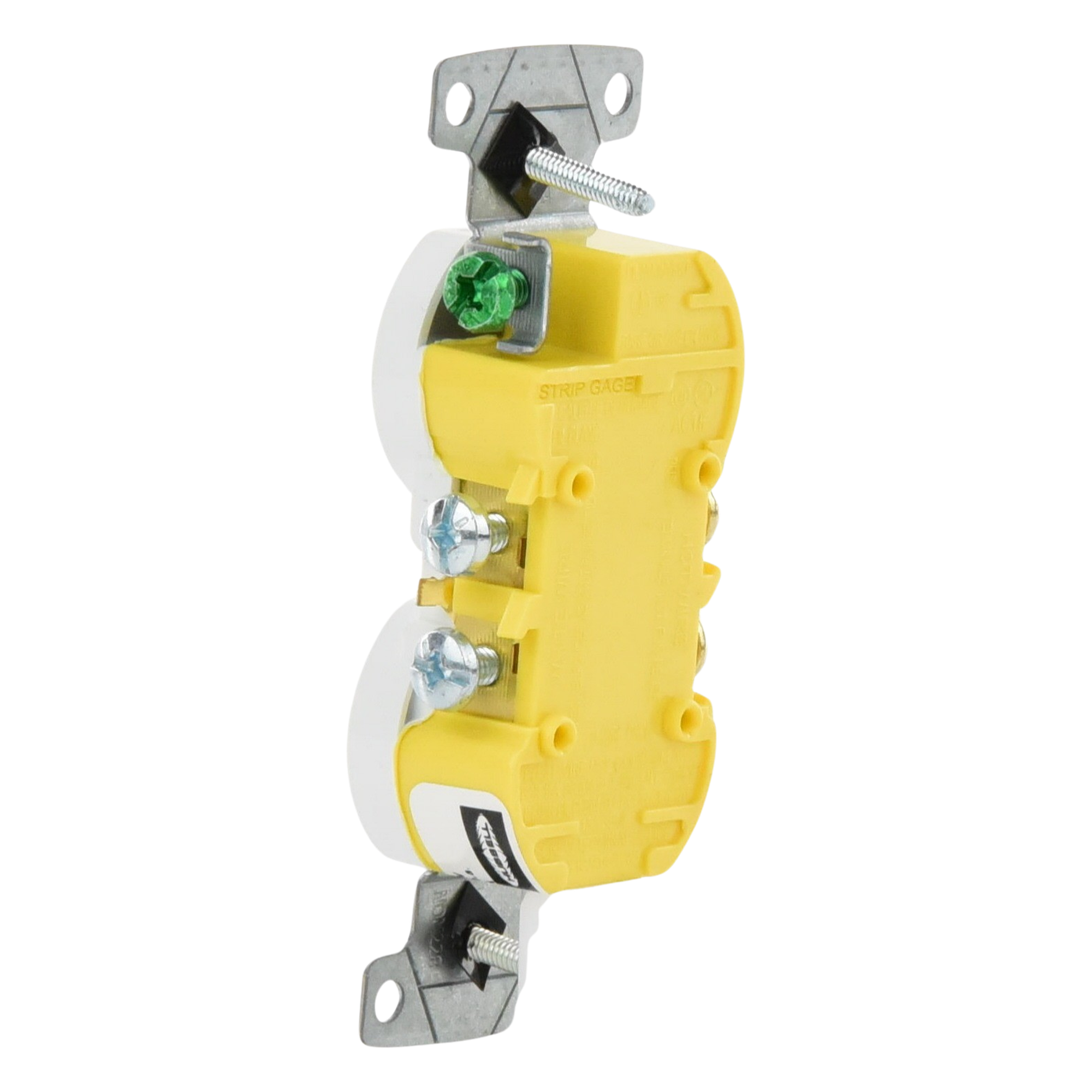 Contacto Duplex 15A 125V/ 2 Polos 3 Hilos/ Nema 5-15R/ Color Blanco.