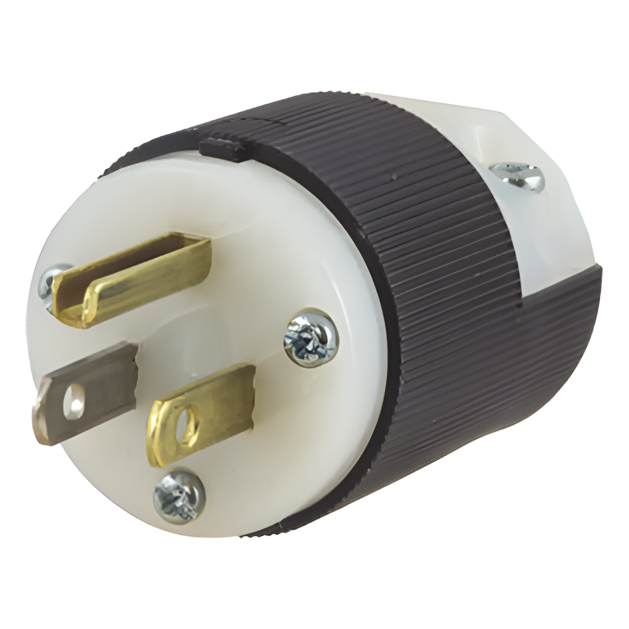 Clavija Entrada Recta / 15A 125V / 2 Polos 3 Hilos / NEMA 5-15P / Grado Industrial-Comercial / -40°C a 75°C / 2000V Dieléctrico — HUBBELL · SKU HUB-HBL-5266-C