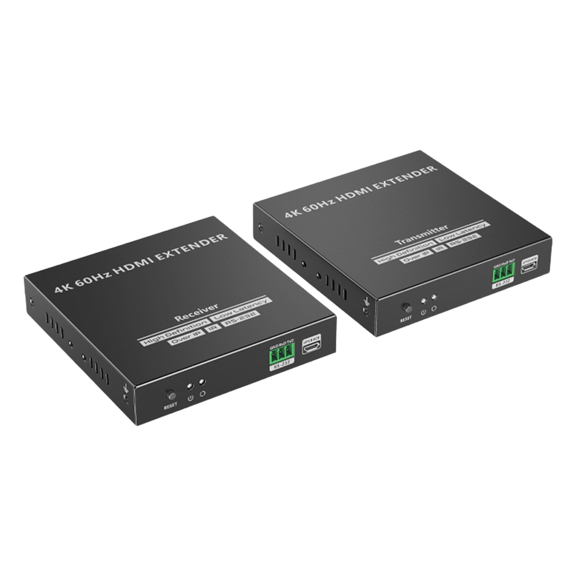 Extensor HDMI / 4K @60Hz / 120 m (393.7 ft) / HDMI 2.0 / HDCP 2.2 / IR Bidireccional / Loop Out — EPCOM TITANIUM · SKU TT-582
