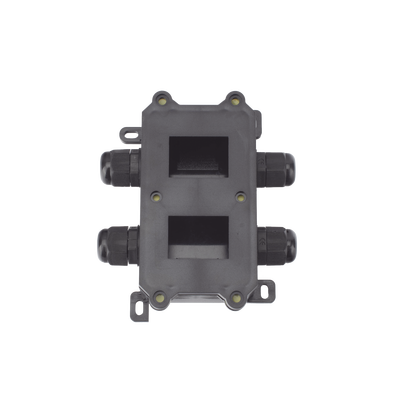 Caja de Plástico ABS/PA66 para Interruptores AccessPRO /  Compatible con los Interruptores APB-0 Series / IP65 / 4 Puertos de Conexión