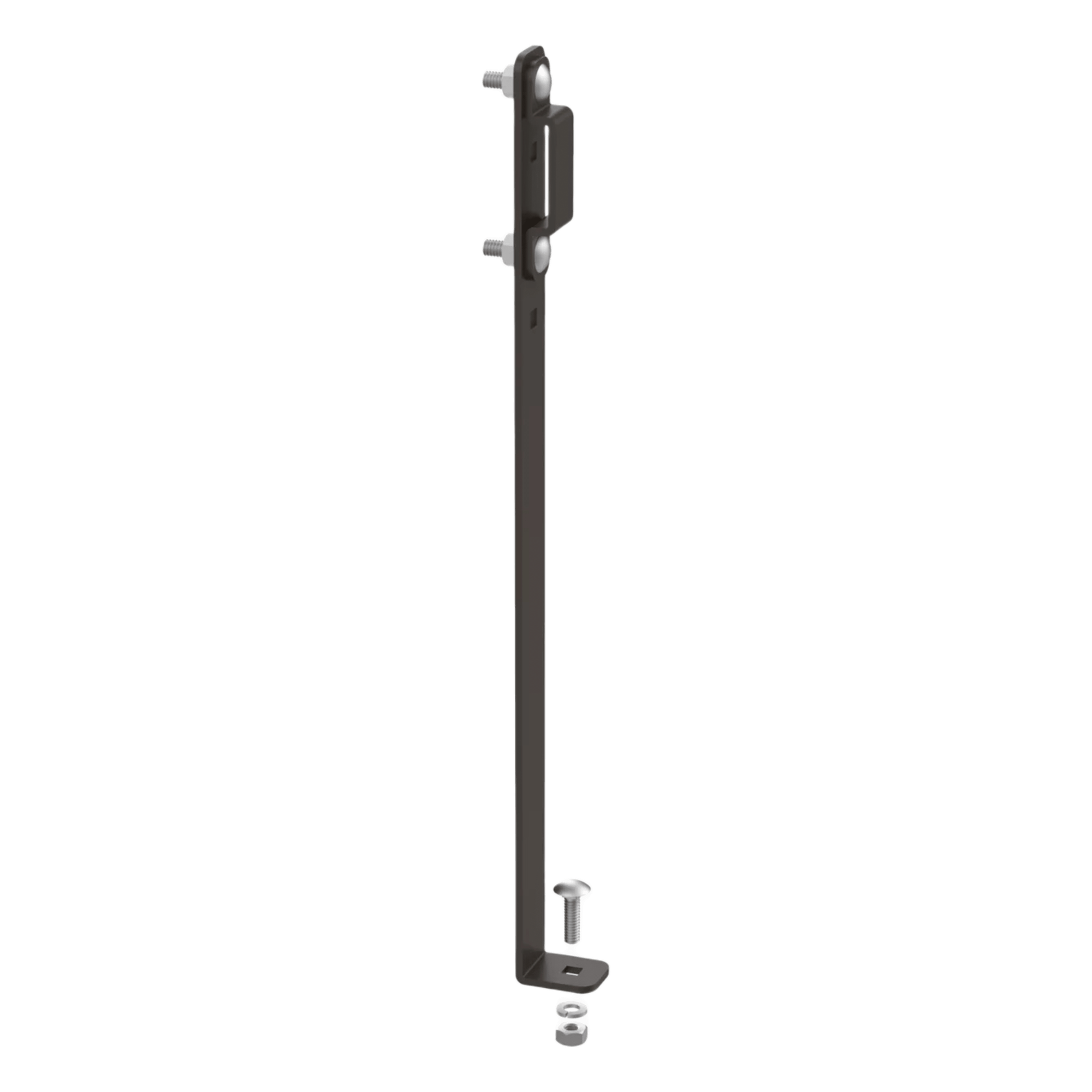 Kit de Elevación para Escalerilla / 3 o 6 in (76 o 152 mm) / Acero Calibre 11 / Acabado Negro RAL 9005 / Universal para Cualquier Ancho de Rack — HOFFMAN · SKU LEK12B