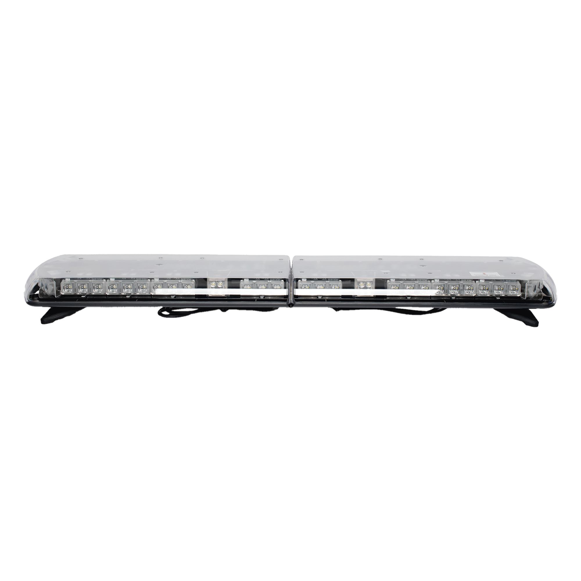 Barra de Luces LED / 88 LEDs / Dual Color Rojo/Blanco / 48 Pulgadas / 48 Patrones de Destello / Aluminio y Policarbonato / -30 a 50 °C — ECCO · SKU 1252165ED