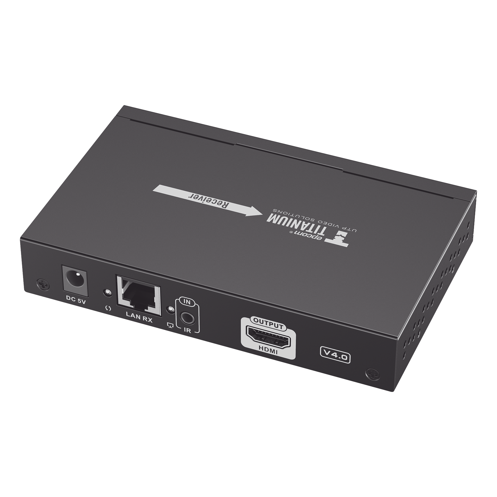 Receptor Compatible para Kit Matricial TT-383-MATRIX-4.0 | Resolución 1080P@60Hz | Cat 6 | Control IR | Compatible con Switch IGMP (Solo para transmisor versión 4.0).