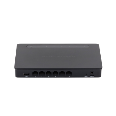 Router Gigabit VPN / Balanceador de cargas / 30,000 sesiones NAT /  6 puertos 10/100/1000 Mbps (WAN/LAN) / Compatible con GWN Cloud.