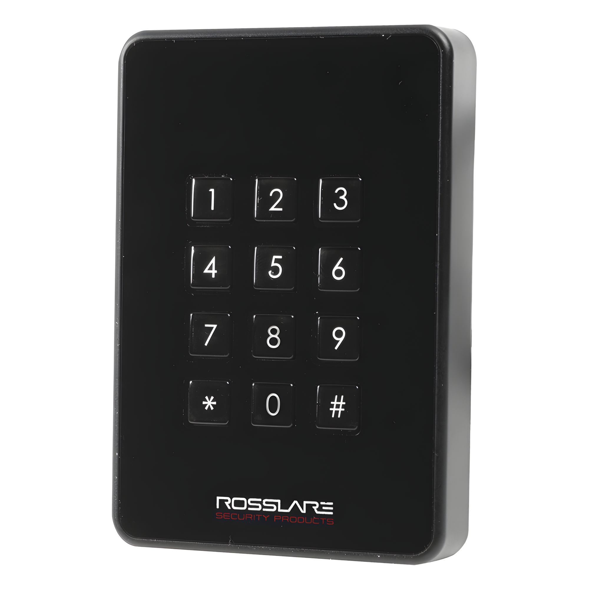 Lector de Tarjetas / Multiformato 13.56 MHz / NFC MIFARE BLE-ID / Teclado / Salida OSDP-Wiegand / 12 VCC — ROSSLARE SECURITY PRODUCTS · SKU AYH-6355-BT