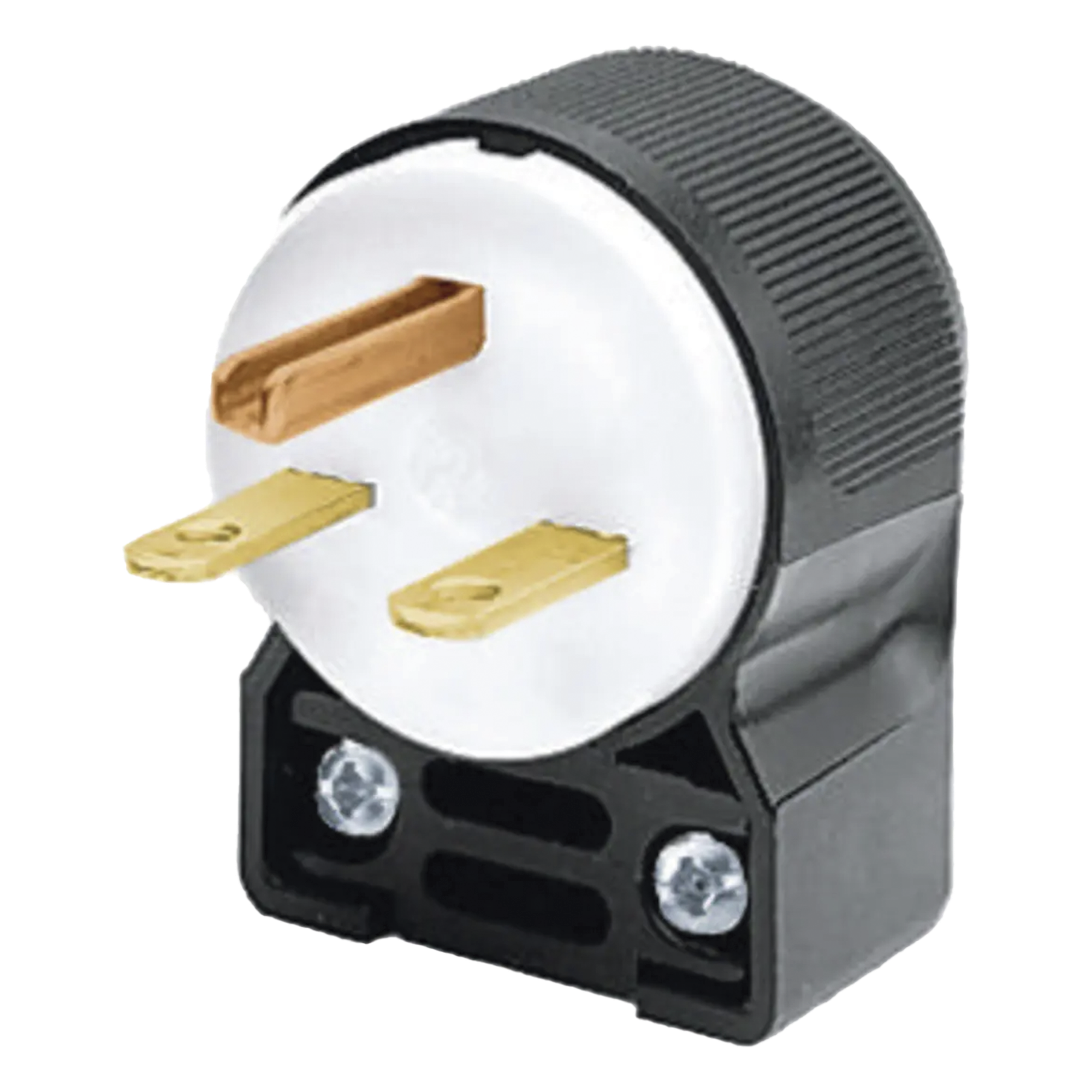 Clavija Angular Industrial / 15A 250V / 2 Polos 3 Hilos / NEMA 6-15P / 0.64m x 0.47m — HUBBELL · SKU HUB-HBL5666CA