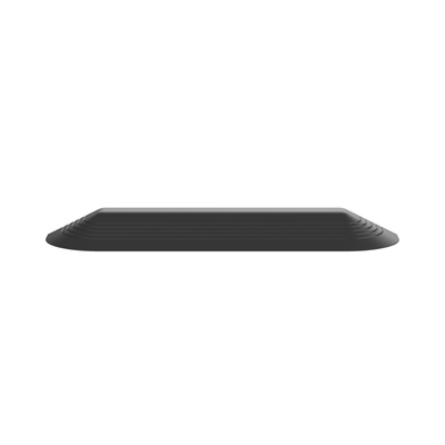 Tapa Final Para Canaleta de Piso AFR4BCBL6, Material PVC Rígido, Color Negro 