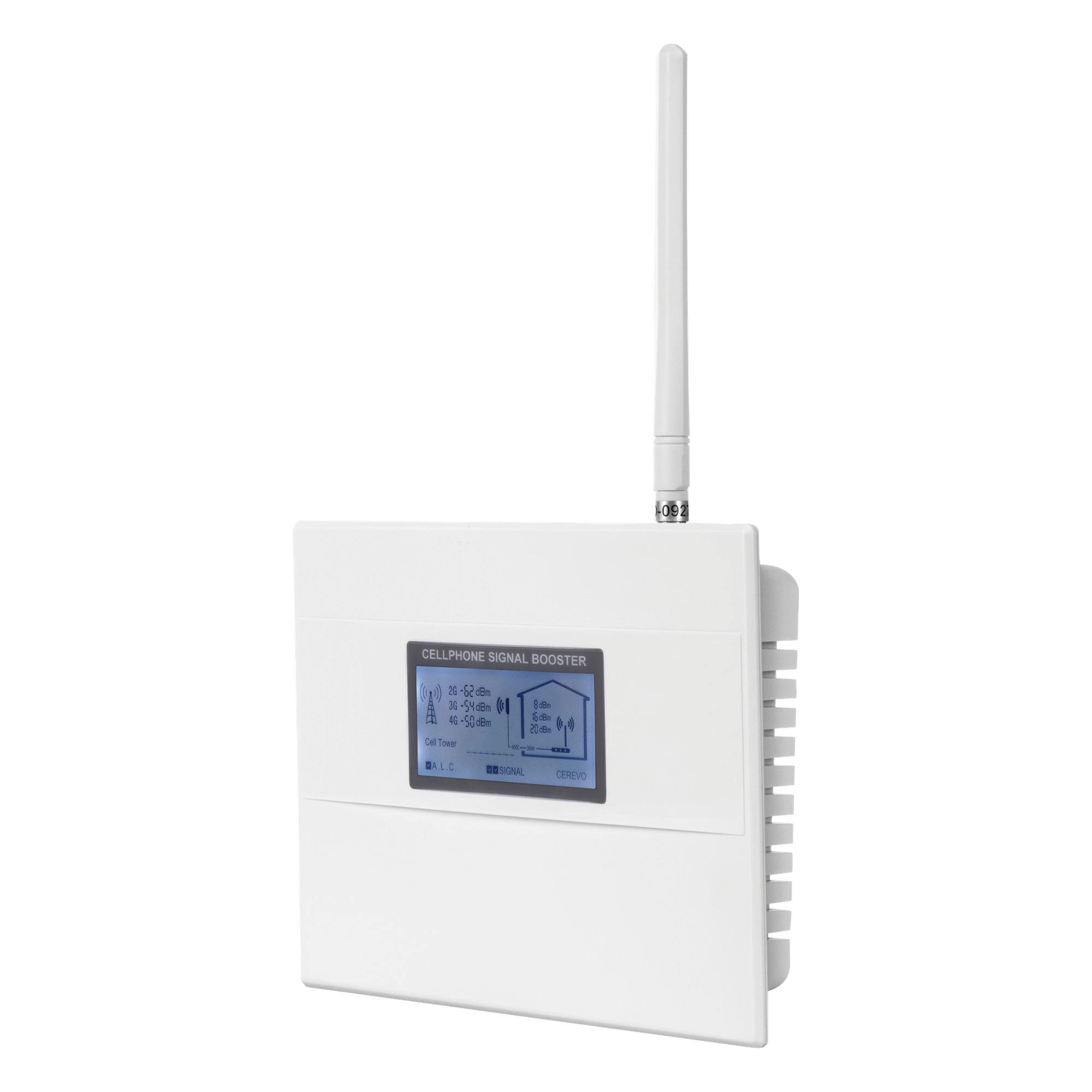 Kit Amplificador de Señal Celular TRIPLE banda de frecuencia / Mejora las llamadas convencionales y VoLTE / Soporta los datos de las tecnologías 2G, 3G y 4G de TELCEL, AT&T y MOVISTAR / Puede cubrir hasta 2 espacios de 300 m2 cada uno.