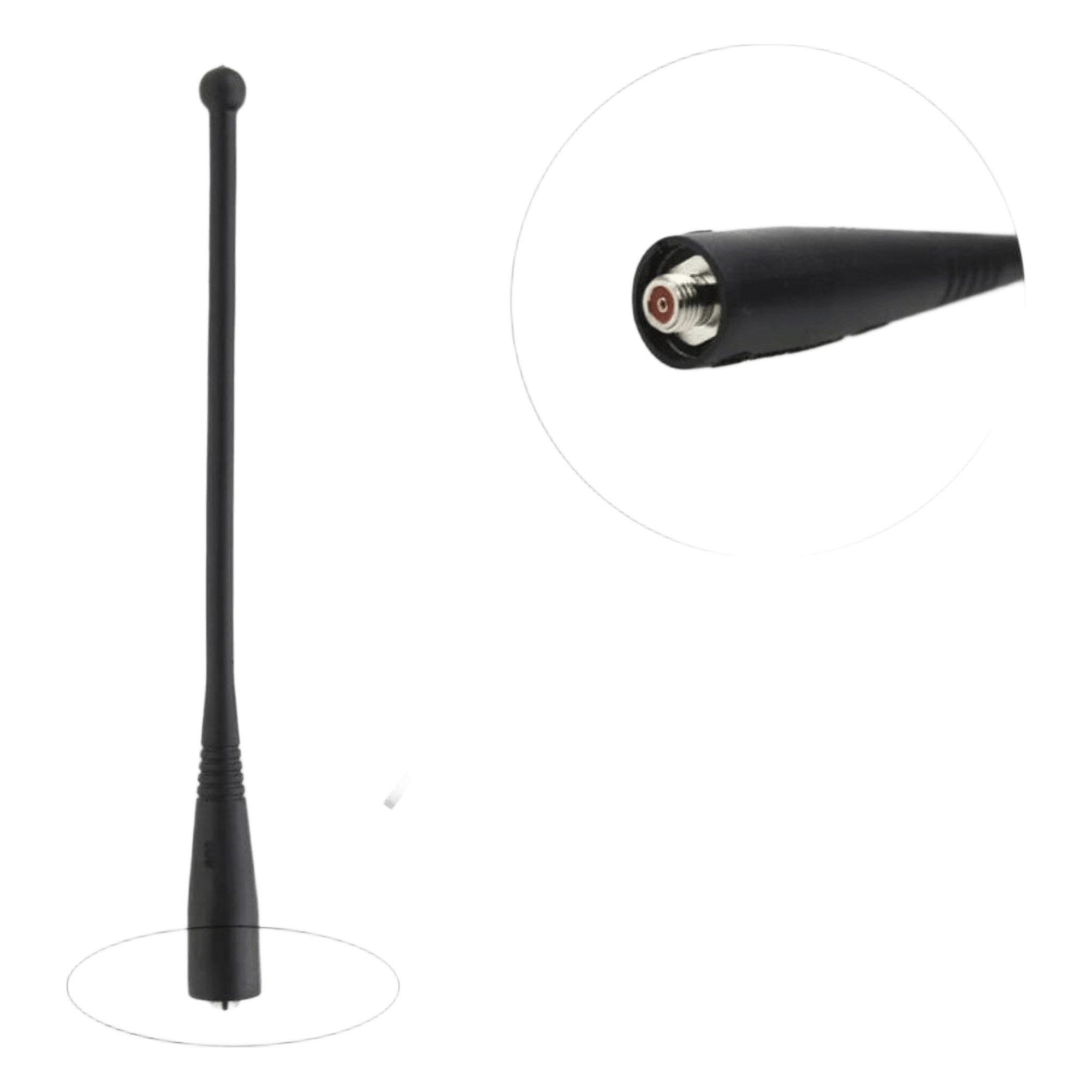Antena Helical / 806-869 MHz / 1.5 dBi / Omnidireccional / SMA Hembra / 182.3 mm — TXPRO · SKU EPC806V3