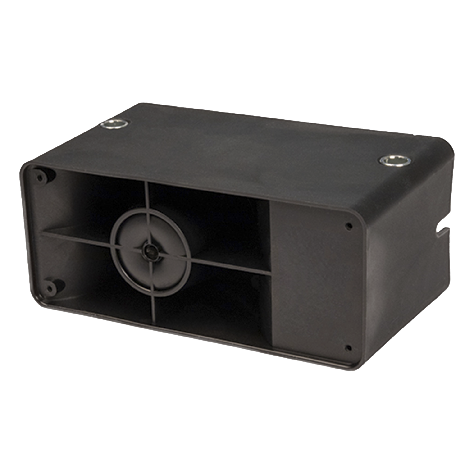 Alarma de reversa vehicular / 117 dBA / 12-24 Vcc / Montaje universal 152 mm (6') — ECCO · SKU FH117