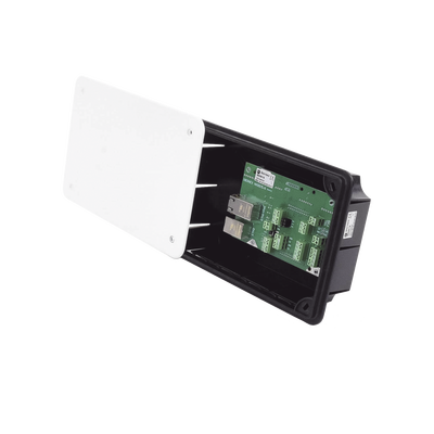 Terminal de Habitación IP Empotrable para Hospitales   / Bus RS485 / 12 Entradas Digitales / SIP / PoE / Compatible con NX1071 y NX1075