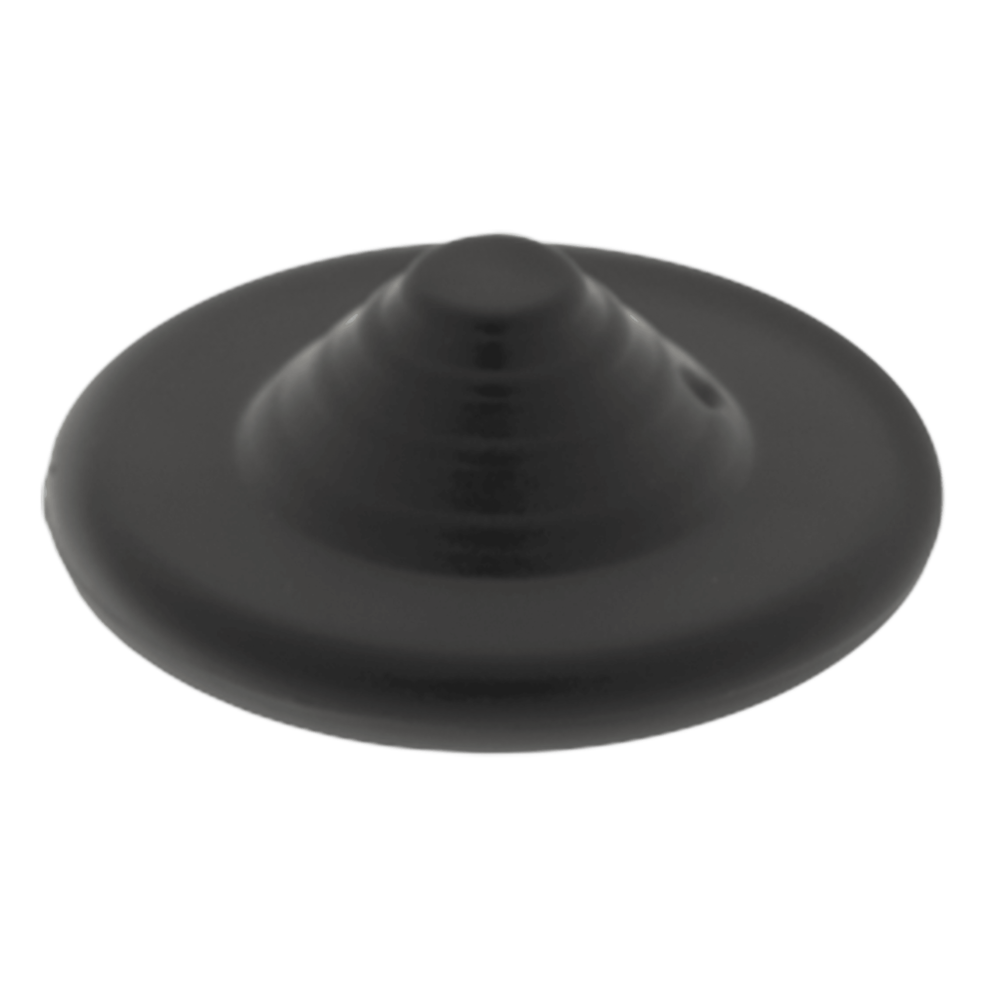 Tags para Ropa / RF 8.2 MHz / Mini UFO 48 mm / Negro / Paquete 100 pzas / Detección 90 cm / 0 a 40 °C — Century · SKU T004B