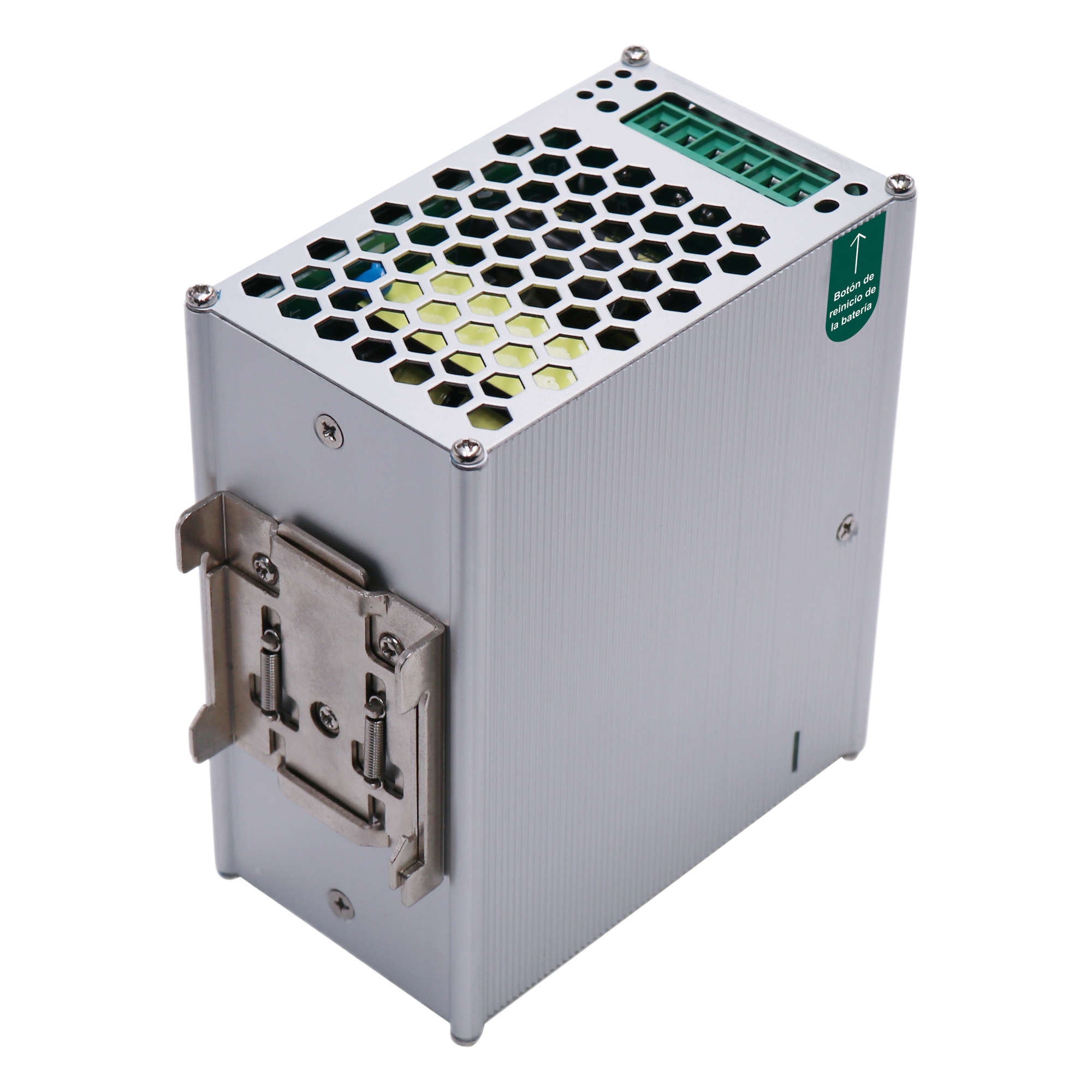 Fuente de Alimentación Industrial / Riel DIN / 48 VCC / 5 A / 240 W / Eficiencia ≥ 90% / -20 a 70 °C / Cargador de Batería Integrado