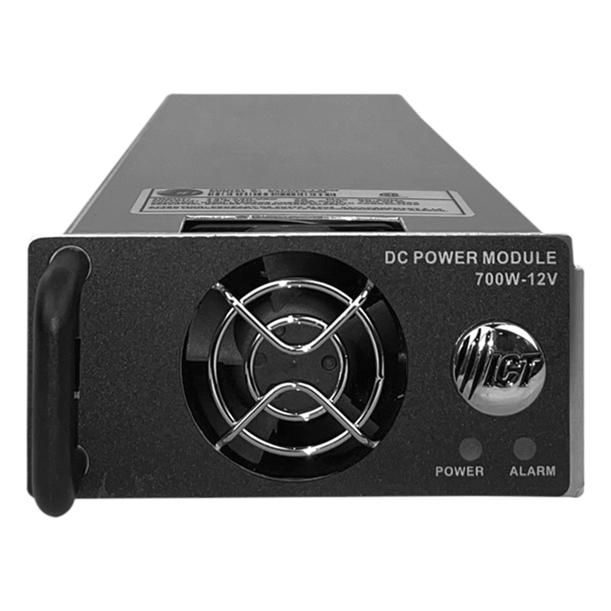 Módulo de Potencia / 700W / 48VCC / Entrada 100-300VAC / Factor de Potencia 0.99 / 1RU Rack 19" / Operación -30°C a +60°C — ICT · SKU ICT70048PM