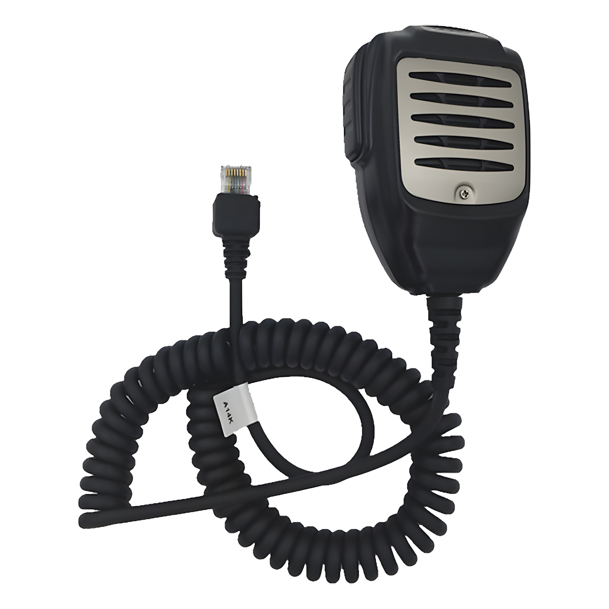 Micrófono para Radio Móvil / Conector 8 Pines / IP54 / Cable Kevlar 40 kg / PTT para Guantes / Grado Médico — TXPRO · SKU TXH222