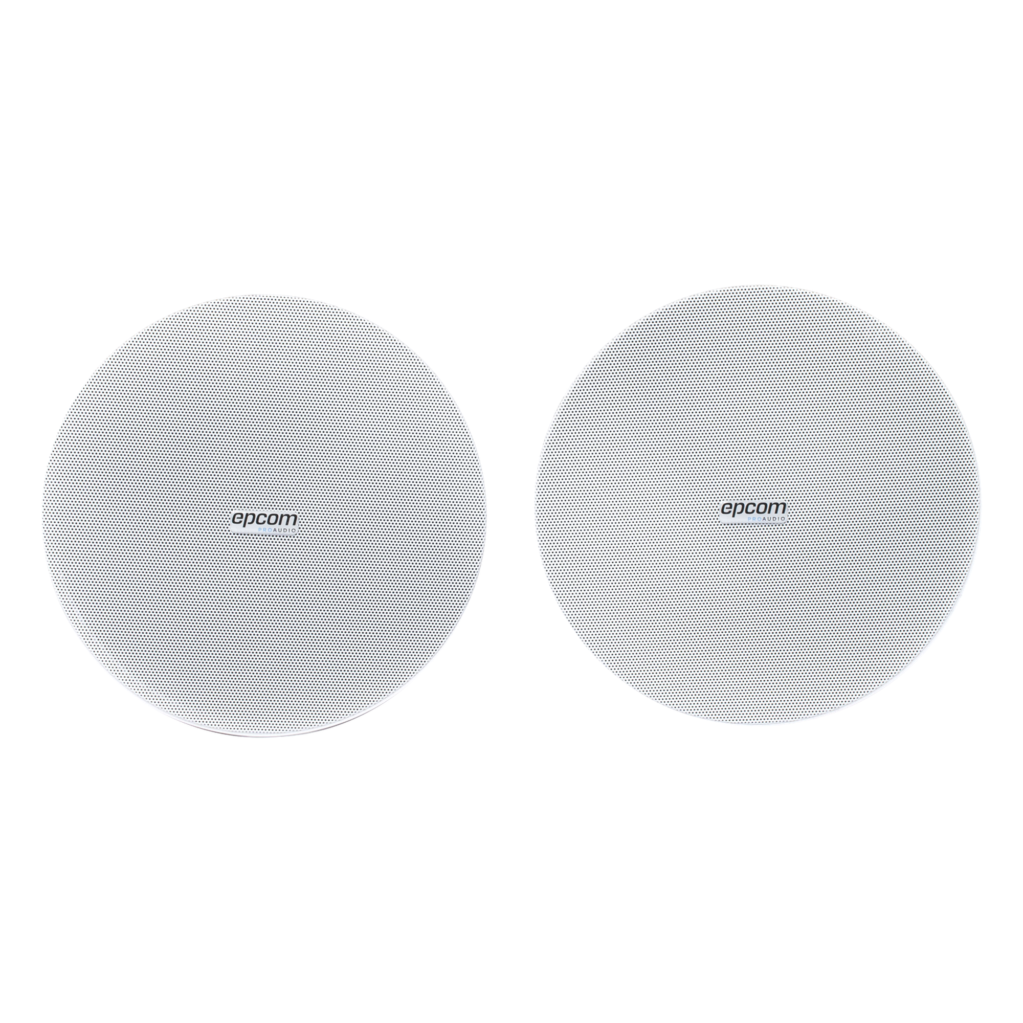 Kit de Bocinas de Plafón / 6.5 in / Bluetooth 5.0 / 2 x 20W RMS / Frameless / Woofer + Tweeter Coaxial / 70 Hz - 20 kHz — EPCOM PROAUDIO · SKU EP206TB