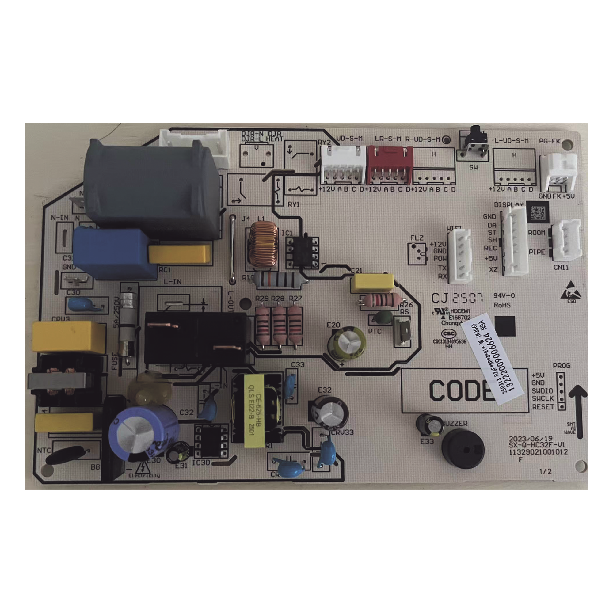 Tarjeta interna IDU / Para sistema CCIR3212K110 / Fibra óptica / Alta densidad de conexiones — AUFIT · SKU 11222003004044