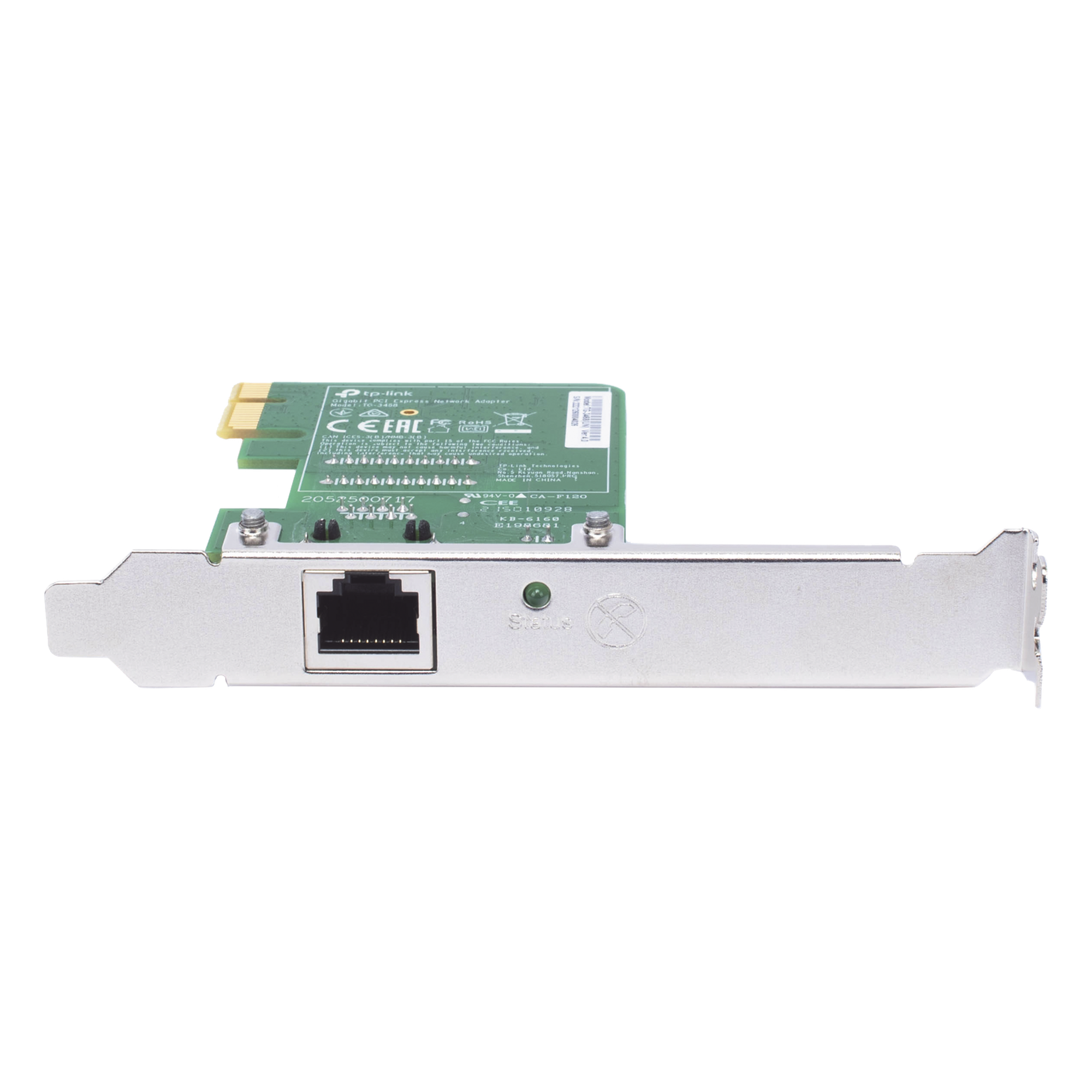 Adaptador de Red / PCI Express 32-bit / Gigabit Ethernet RJ45 / Wake-on-LAN / Full-Duplex / Windows 11/10/8.1/7 — TP-LINK · SKU TG-3468