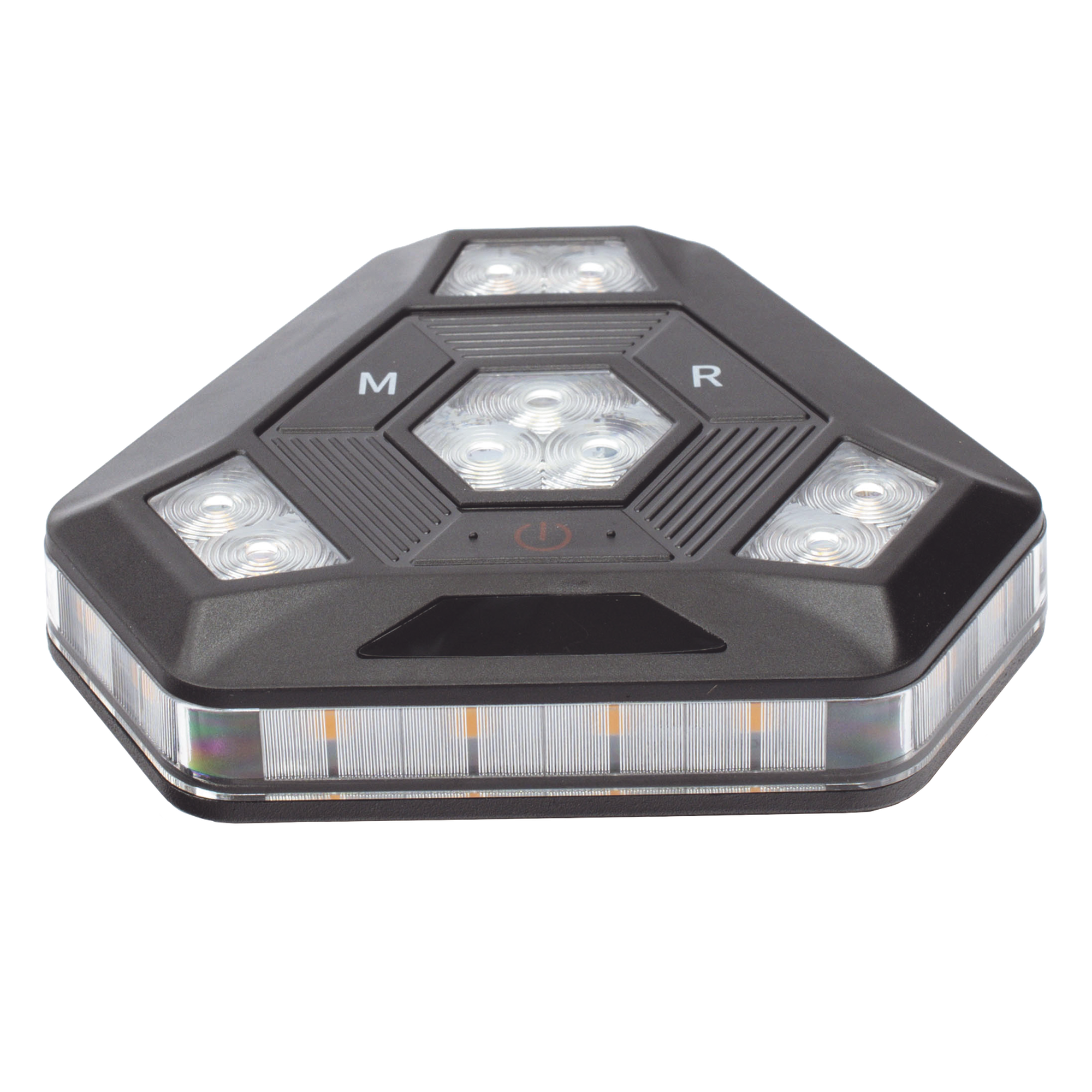 Luz de Advertencia LED / 900 Lúmenes / 12 Patrones de Destello / Sincronización Inalámbrica / IP67 / Batería 20 Horas / Montaje Magnético — EPCOM INDUSTRIAL SIGNALING · SKU XLTE1985A
