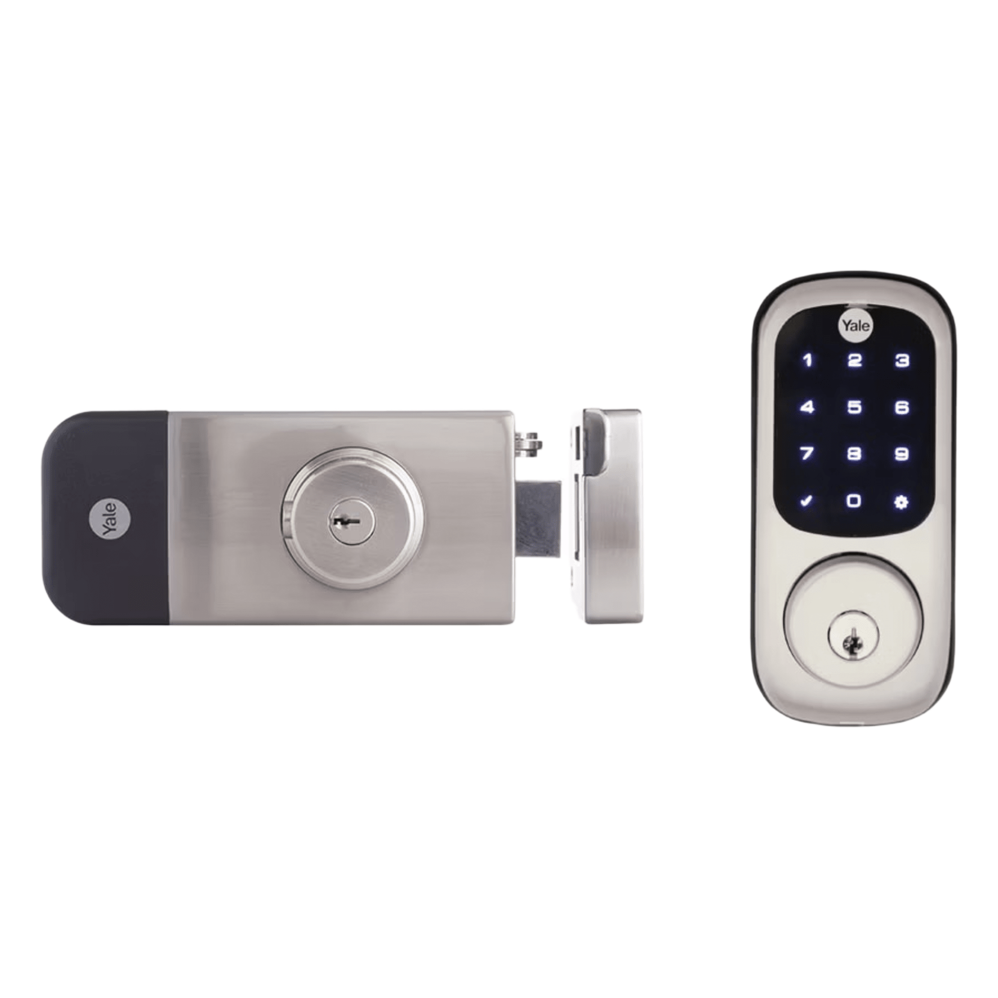 Cerradura Digital para Exteriores / Teclado Táctil / Control Remoto App / Compatible Zigbee-Z-Wave Plus / 250 Usuarios / Resistente Intemperie — YALE-ASSA ABLOY · SKU MX89997