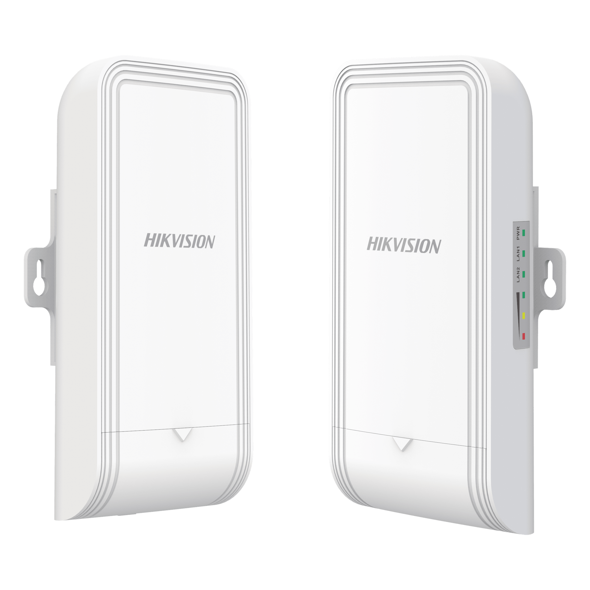 Kit Punto de Acceso Inalámbrico / 2.4 GHz / 300 Mbps / MIMO 2x2 / Alcance 1 km (3280.8 ft) / IP55 / Antena 7 dBi / 60° Horizontal — HIKVISION · SKU DS-3WF1000-EI-2N