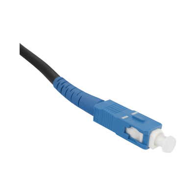 Rollo de Fibra Óptica Drop Redonda G657A2 Monomodo Simplex de 200 Metros (656.17 pies) con Conectores SC/UPC-SC/UPC para Instalaciones Aéreas, Subterráneas o a la Intemperie