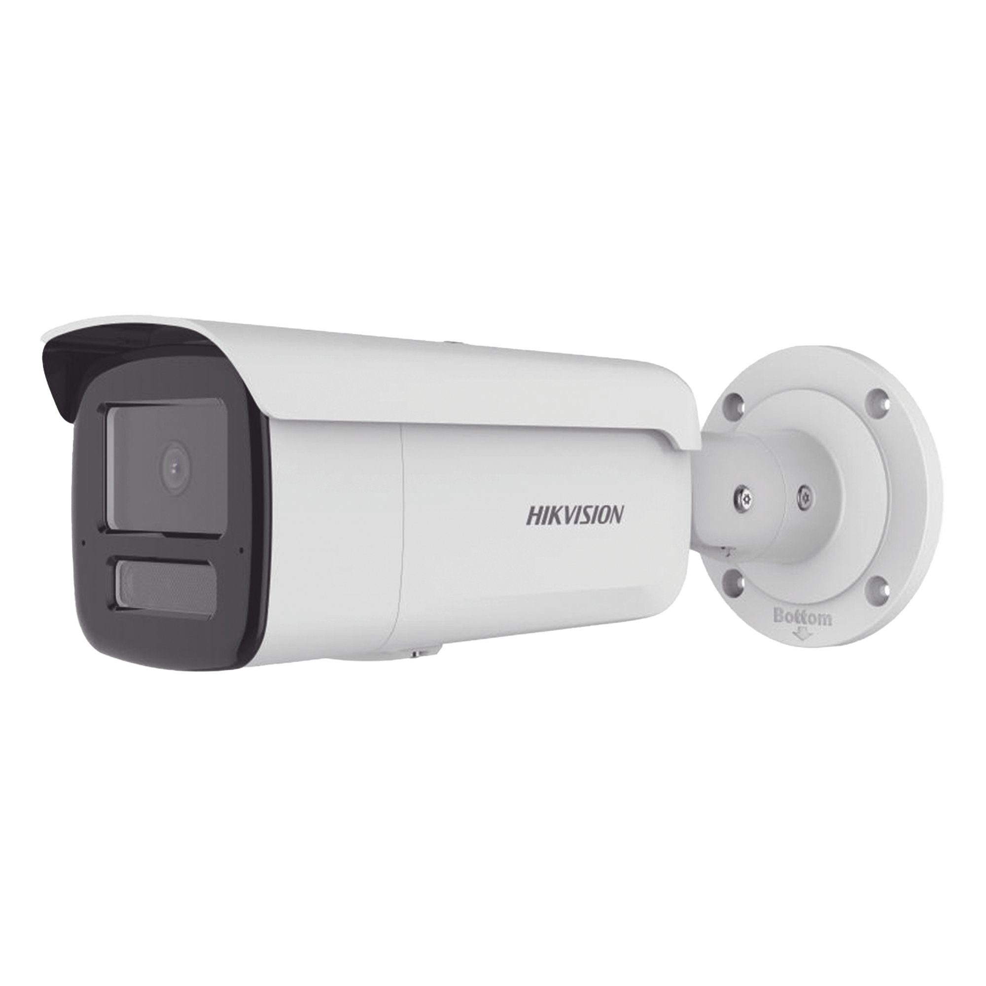 Cámara Bala IP / 8 Megapixel (4K) / Dual Light 80 m (262.5 ft) / AcuSense / IP67 / IK10 / WDR 120 dB / PoE / Audio Dual — HIKVISION · SKU DS-2CD2T83G2-4LI2U