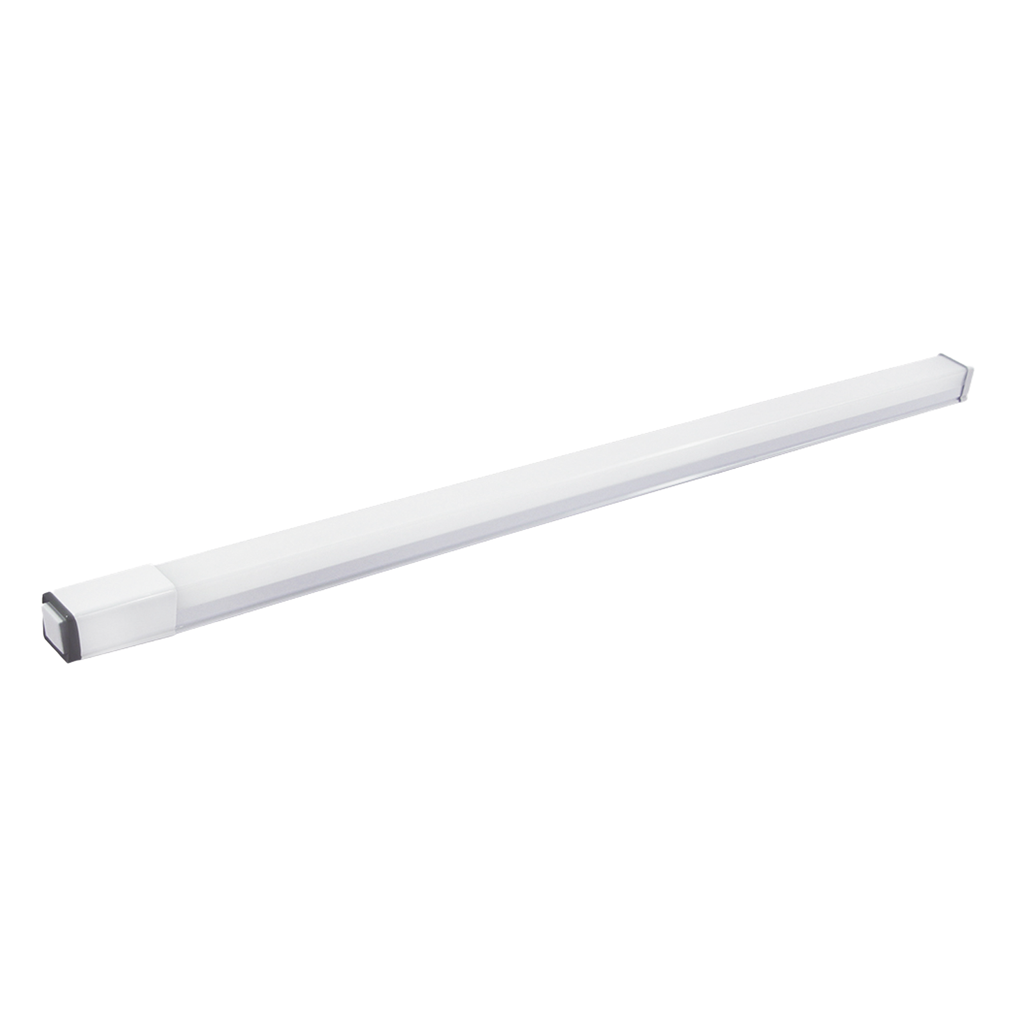 Luminario LED Tipo Regleta / 572 x 24 x 24 mm (1.88 x 0.08 x 0.08 ft) / 127 Vca / Luz Blanca 6 500 K / 900 lm / 9W — JWJ · SKU JLT-591