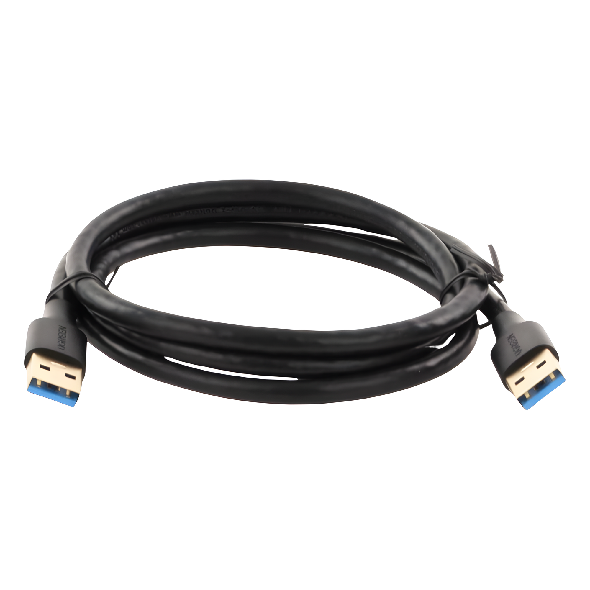 Cable USB-A 3.0 a  USB-A 3.0 / 1 Metro / Macho a Macho / Conector Niquelado / Núcleo de Cobre Estañado / Blindaje Múltiple / Velocidad 5Gbps / No Requiere Controlador / Compatible con USB2.0 Y USB 1.1