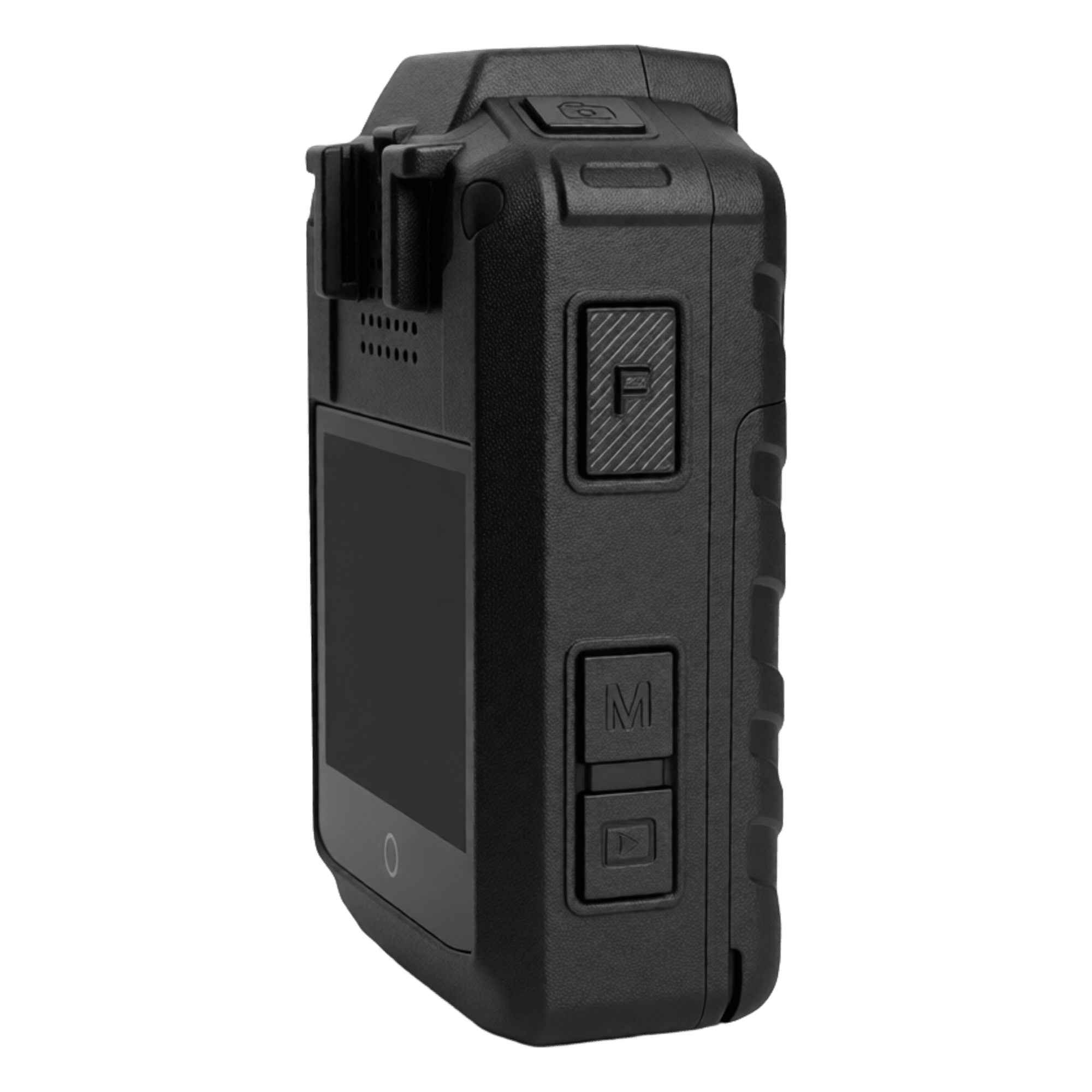 Body Camera / Video 4 Megapixel / Captura 48 Megapixel / IR 15 m (49.2 ft) / Ángulo 130° / Almacenamiento 128 GB