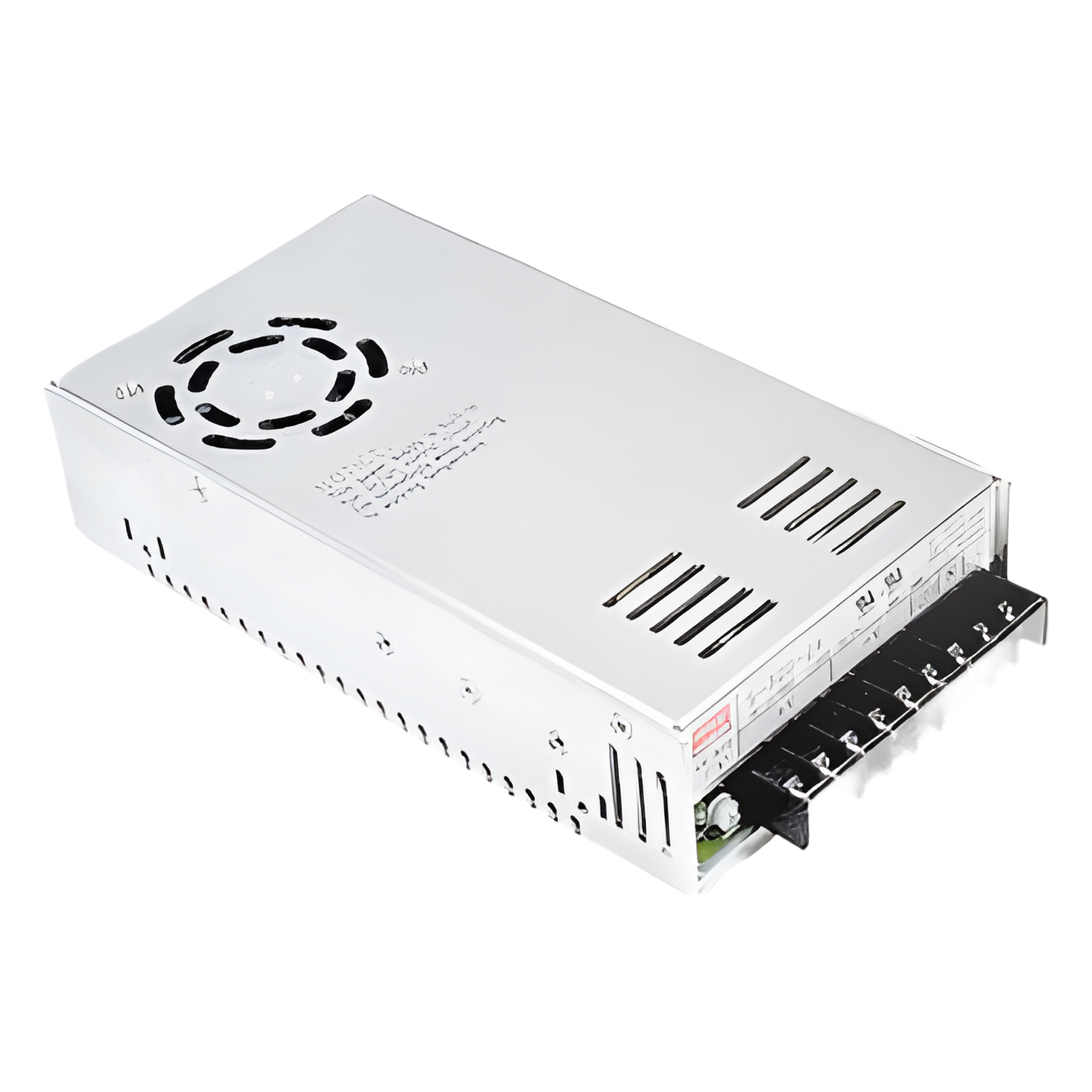 Convertidor Industrial DC-DC / 19-36 Vcc Entrada / 12 Vcc 27.5 A / 420 W / 215 x 115 x 50 mm / 8.46 x 4.53 x 1.97 in — MEANWELL · SKU SD350B12