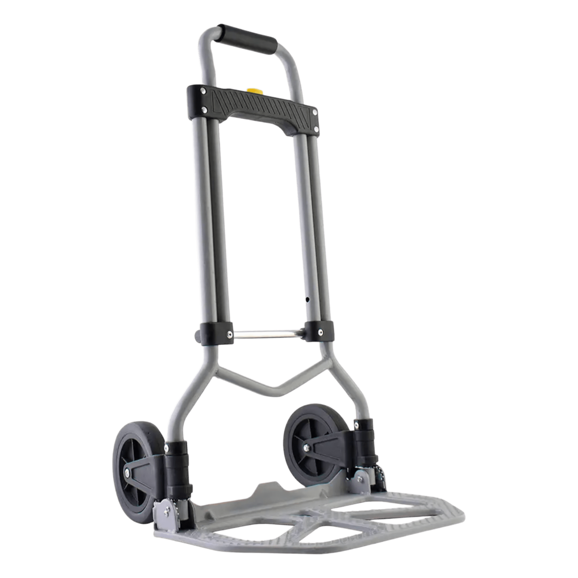 Diablo Plegable / Capacidad 60 kg / Base Acero Antiderrapante / Jaladera Hule Espuma / Llanta Hule Duradera / Despliegue Rápido — SURTEK · SKU SYS-DPA-60