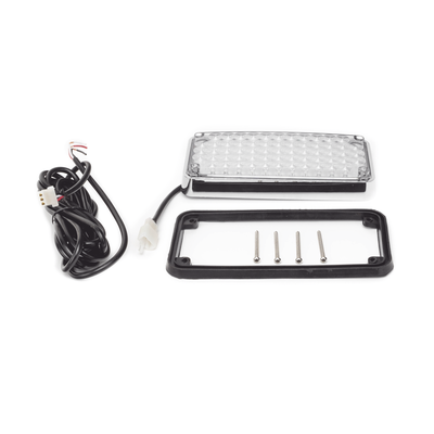 Luz de Advertencia / 7x3' (2.1x0.9 m) / 66 LED / 12-24 VDC / 155 lm / Montaje Permanente