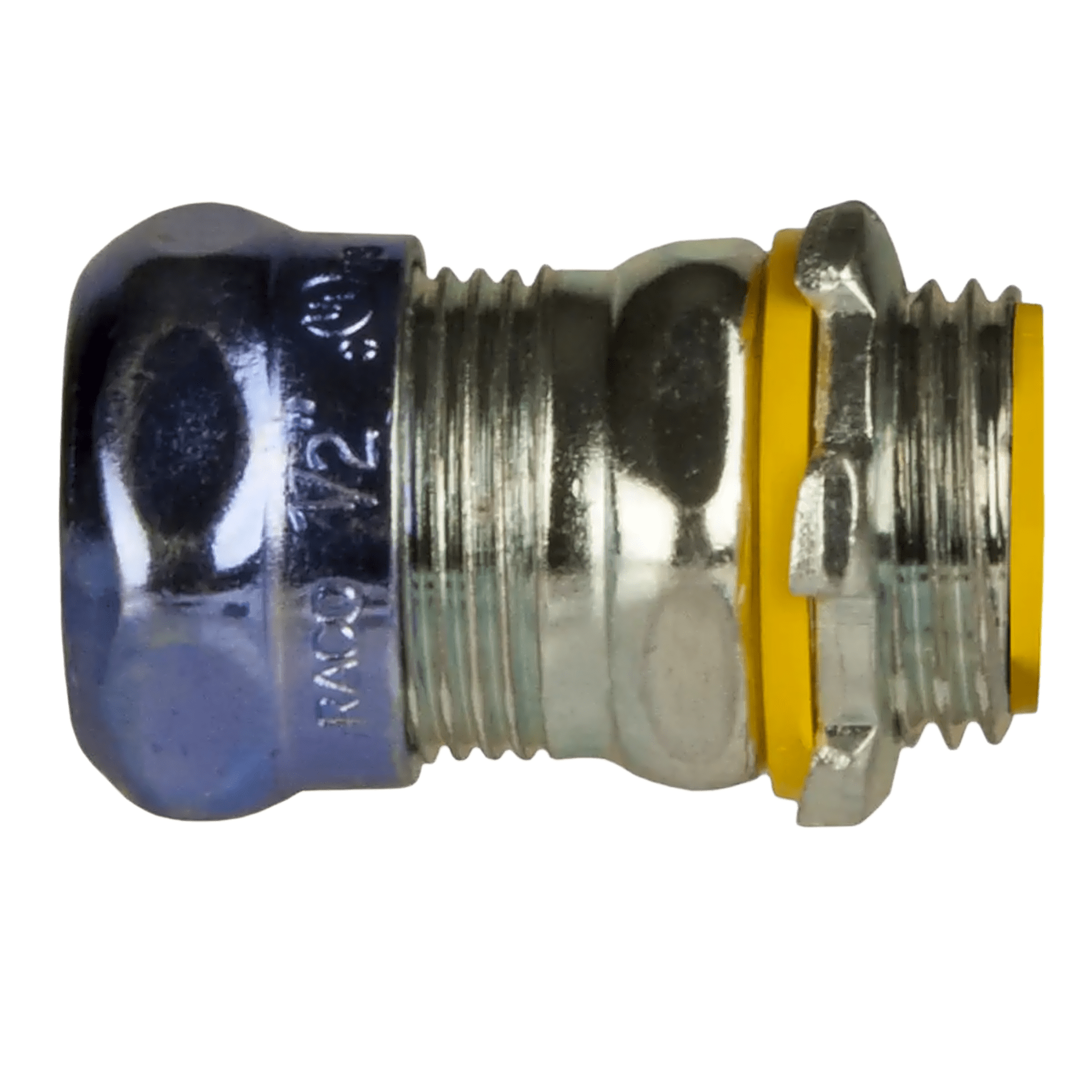 Conector de Compresión Hermético de Acero Galvanizado para Pared Delgada de 1 1/4" .