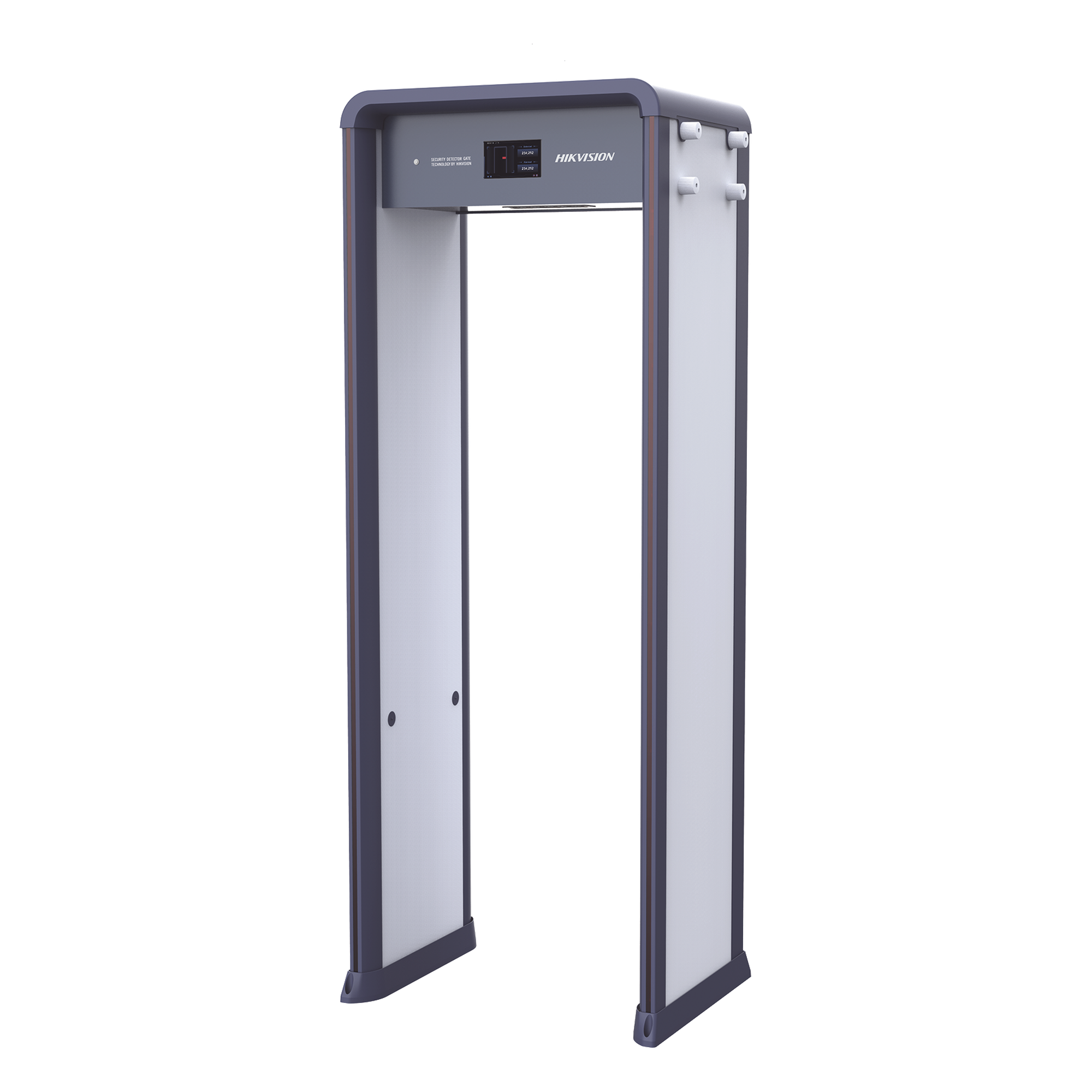 Arco Detector de Metales / 33 Zonas de Detección / Pantalla LCD 7" / Control Remoto y Software / IP41 / -20°C a 55°C — HIKVISION · SKU ISD-SMG533L