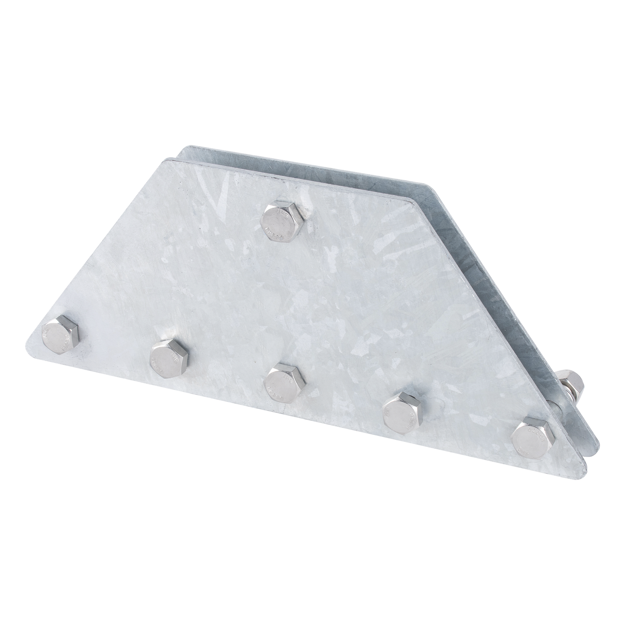 Placas Igualadoras de Retenida / 6 Retenidas / Acero Galvanizado por Inmersión / Kit con Tornillería y Separadores