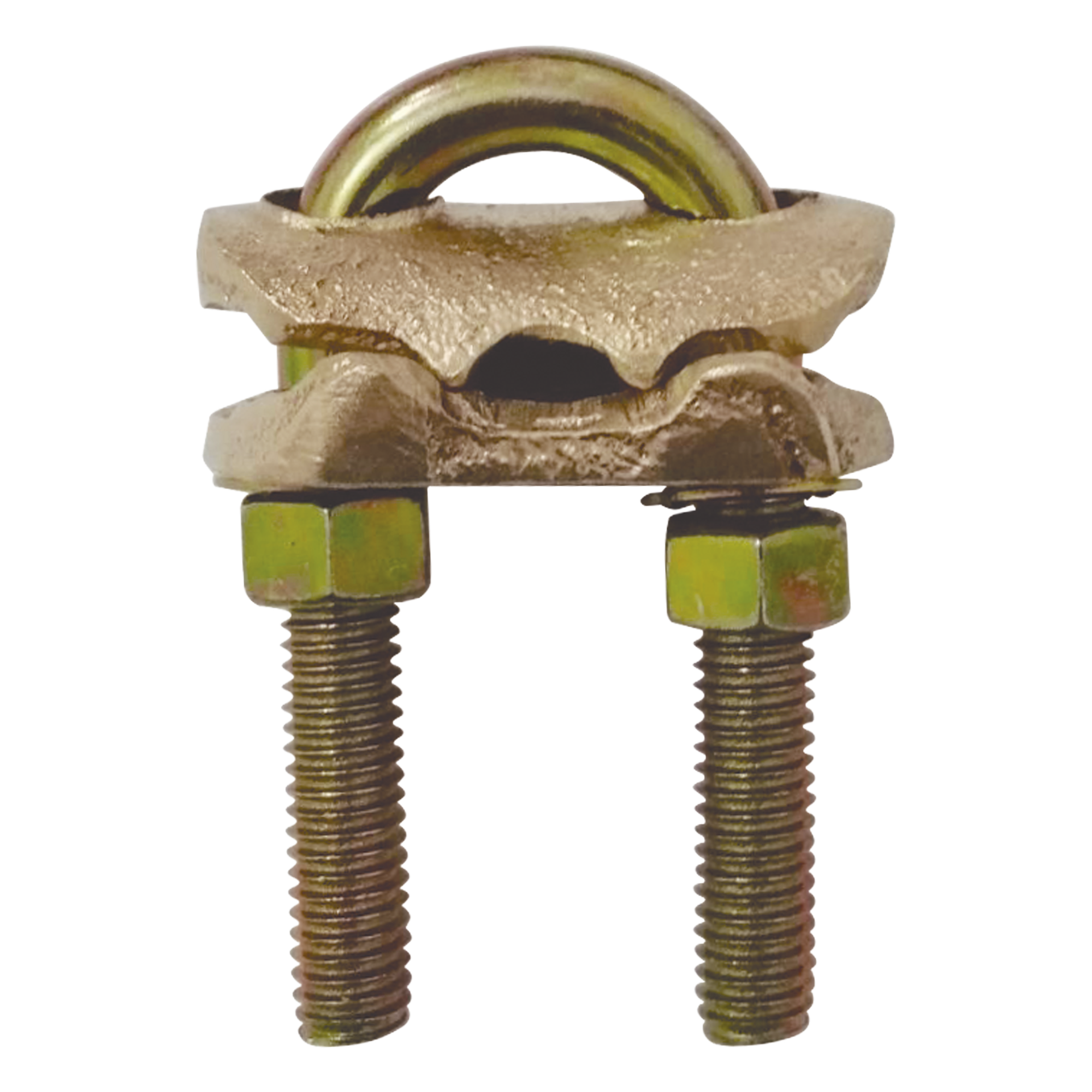 Conector Mecánico de Bronce / Varilla 3/4" a Cable 1/0 AWG - 250 MCM / Tubería Agua 1" / Fusión Alta Precisión — LINKEDPRO BY EPCOM · SKU LP-CV-250