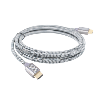Cable HDMI de Alta Resolución en 8K / Versión 2.1 / 2 Metros de Longitud (6.56 Pies) / Recomendado para Audio eARC / Dolby Atmos