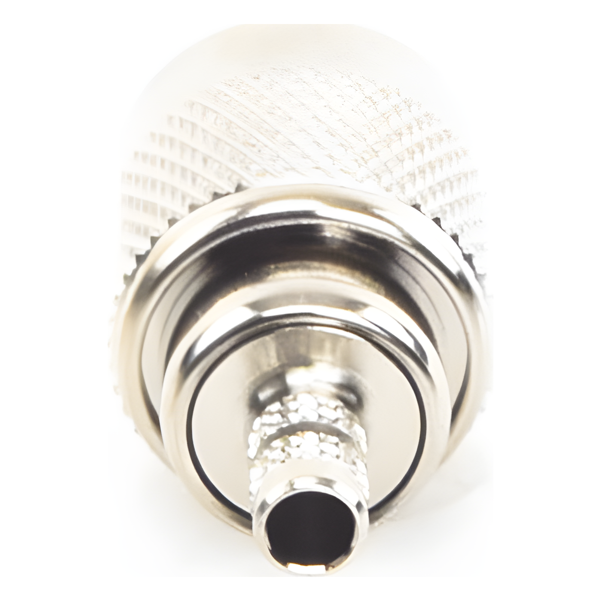 Conector RF Coaxial / TNC Macho Inverso / Crimp Anillo Plegable / 50 Ohm / DC a 11 GHz / RG-142/U