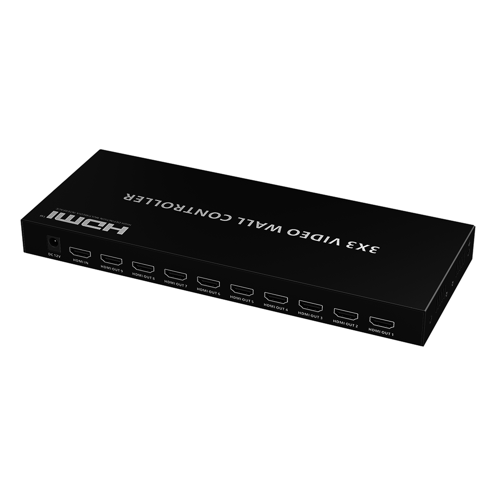 Controlador de Video Wall / 1x HDMI 2.0 In / 9x HDMI Out / 3x3 / 4K60Hz / HDCP 2.2