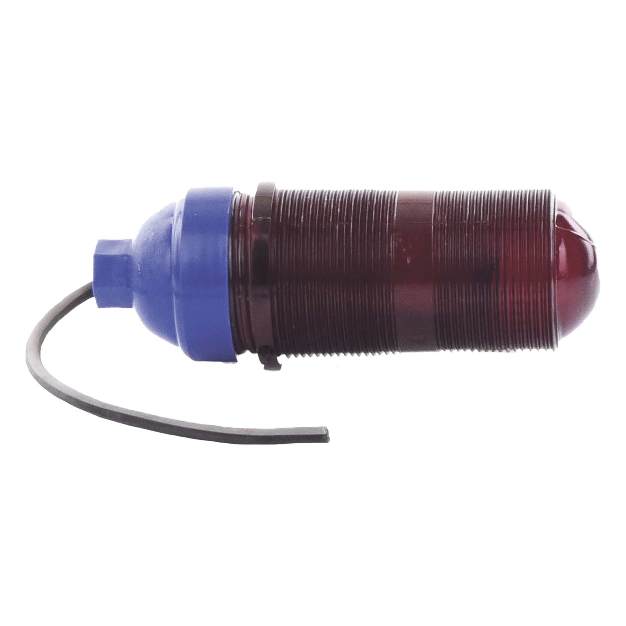 Lámpara de Obstrucción Aeronáutica / Globo Rojo Policarbonato / Base E26/E27 / Luz Fría / Torres Arriostradas y Autosoportadas