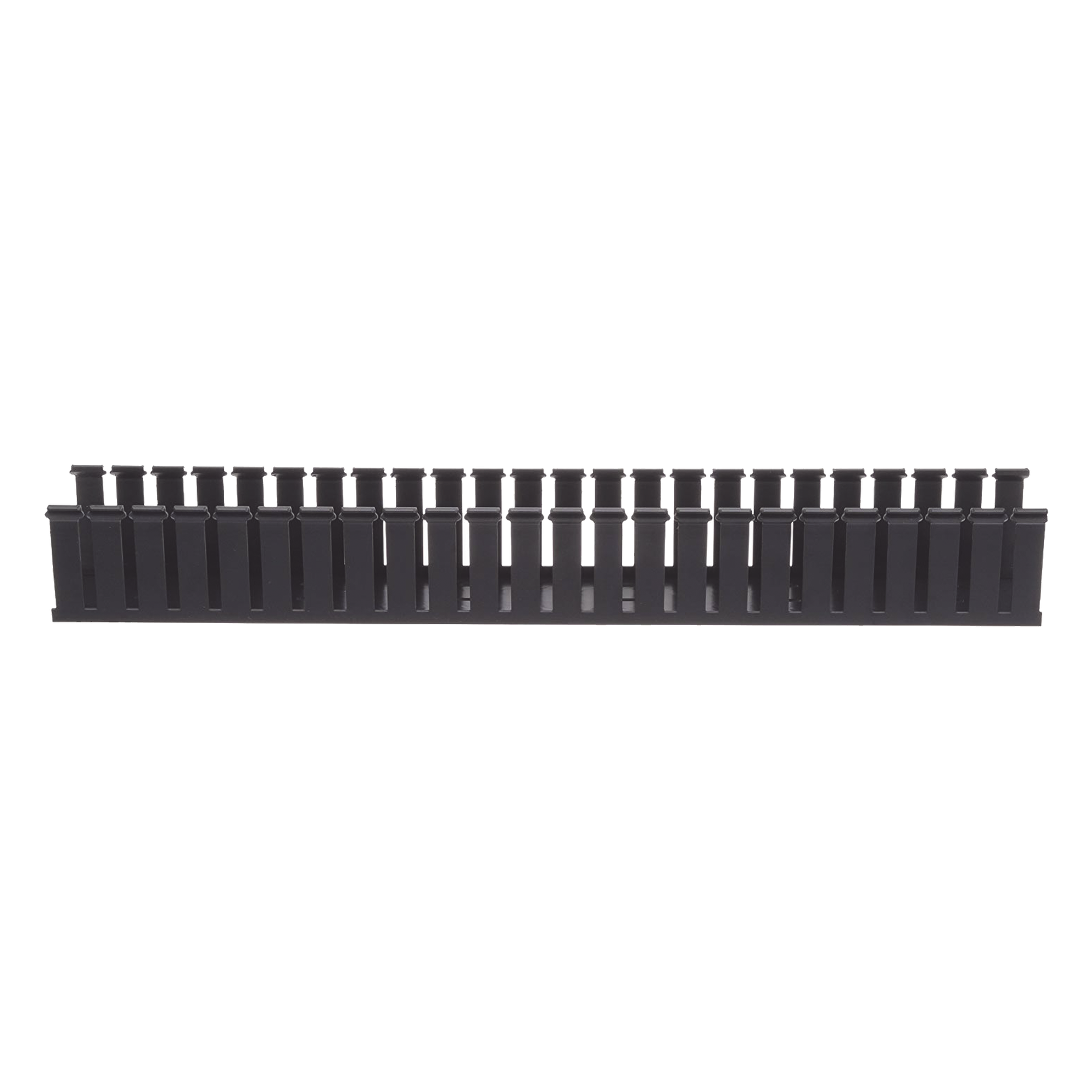 Canaleta Ranurada de PVC / 4.25 in Ancho / 4.10 in Alto / 6 ft Largo / Base Tipo G / Sin Tapa — PANDUIT · SKU G4X4BL6