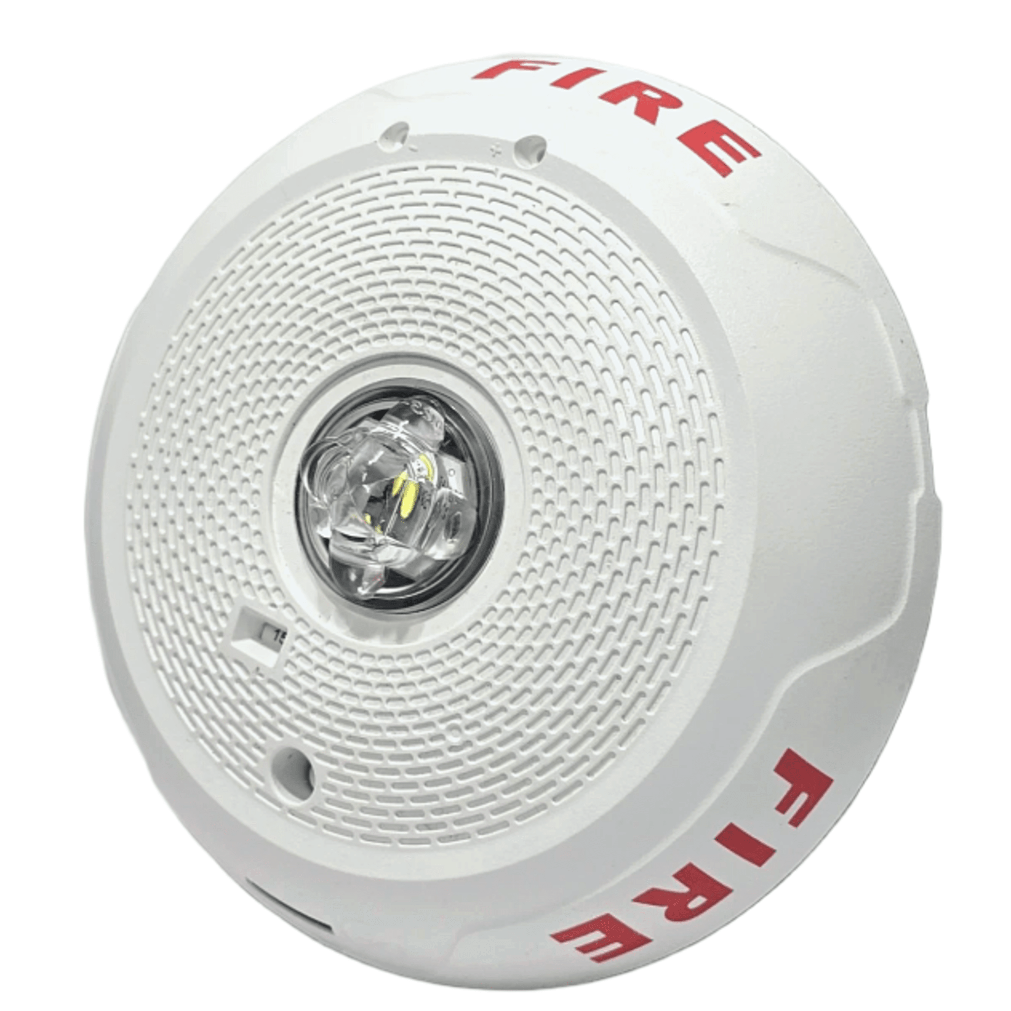 Lámpara Estroboscópica LED / Montaje en Techo / Nivel de Candelas Seleccionable / 24V DC / Diseño Enchufable / Color Blanco — SYSTEM SENSOR · SKU SCWLED